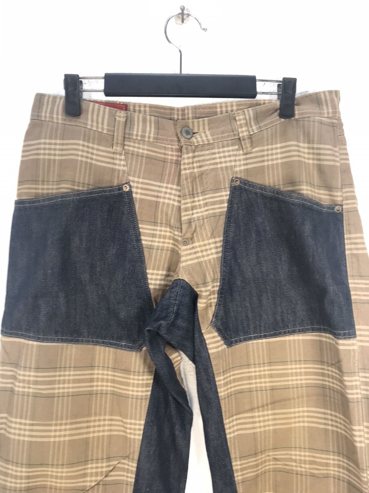 Indian Motorcycle × Other INDIAN MOTORCYCLE CHECKED DOUBLE SIDED DENIM PANT Size US 32 / EU 48 - 3 Thumbnail