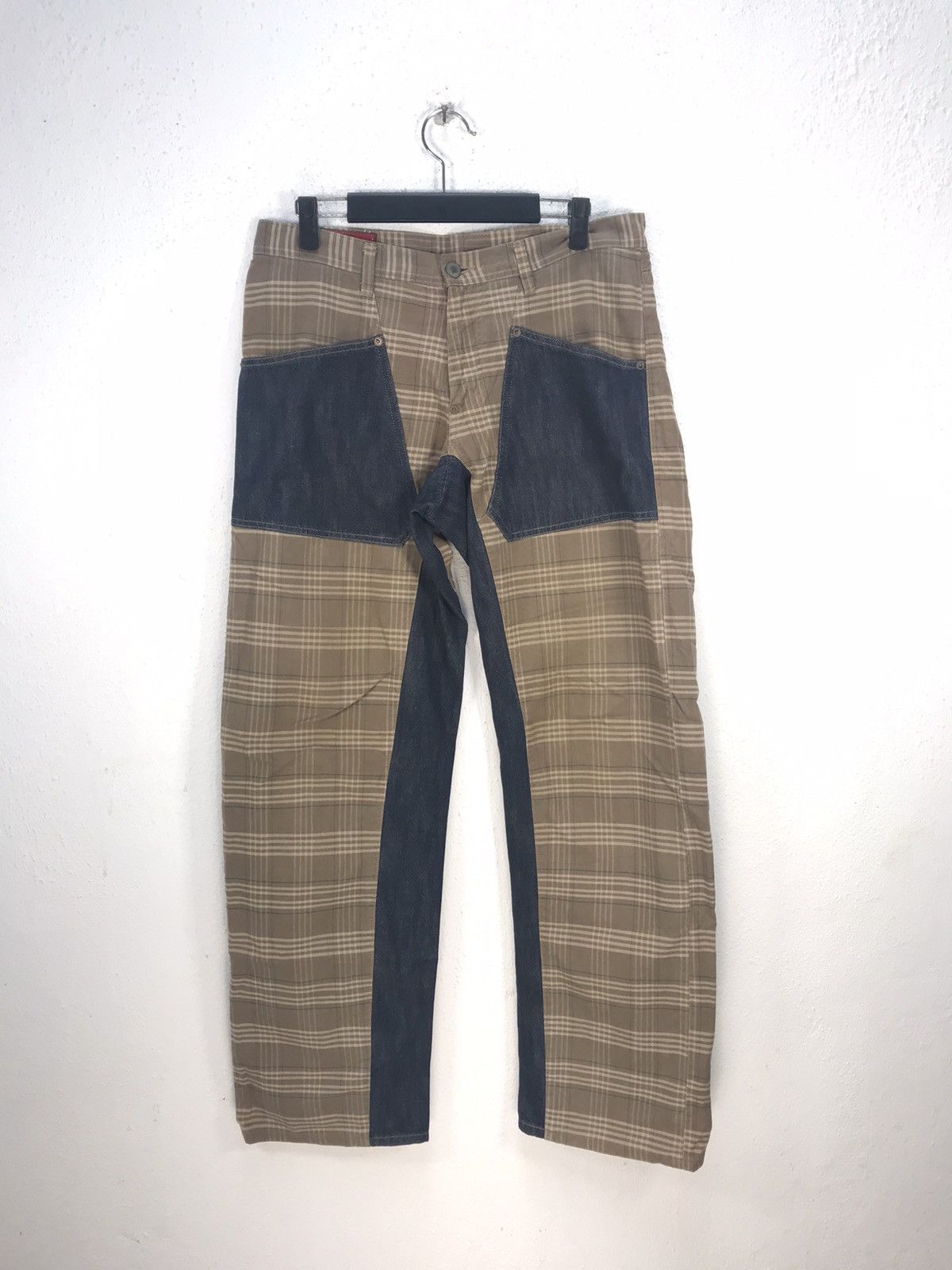 Indian Motorcycle × Other INDIAN MOTORCYCLE CHECKED DOUBLE SIDED DENIM PANT Size US 32 / EU 48 - 1 Thumbnail