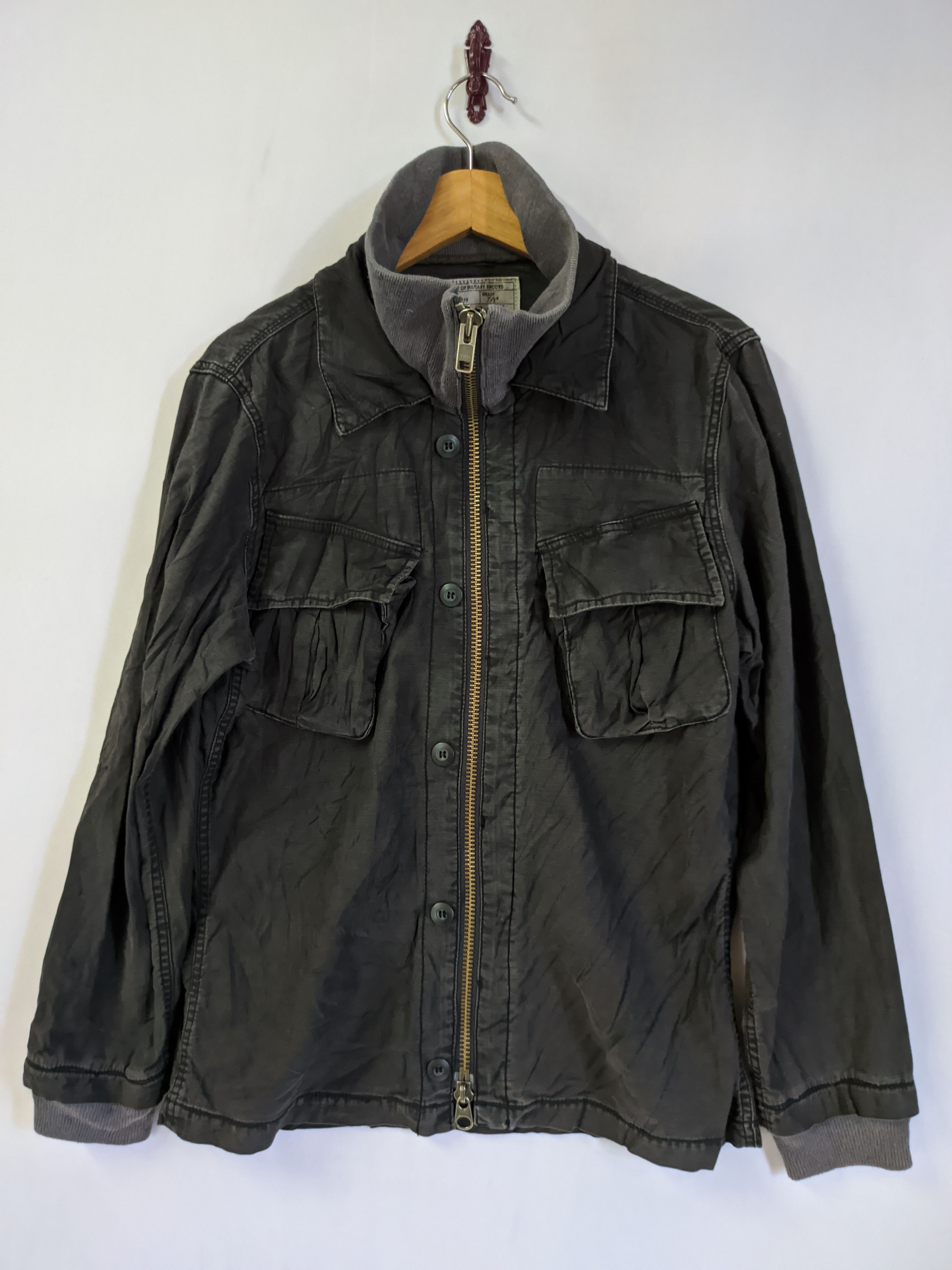 Japanese Brand BACK NUMBER MILITARY JACKET | Grailed