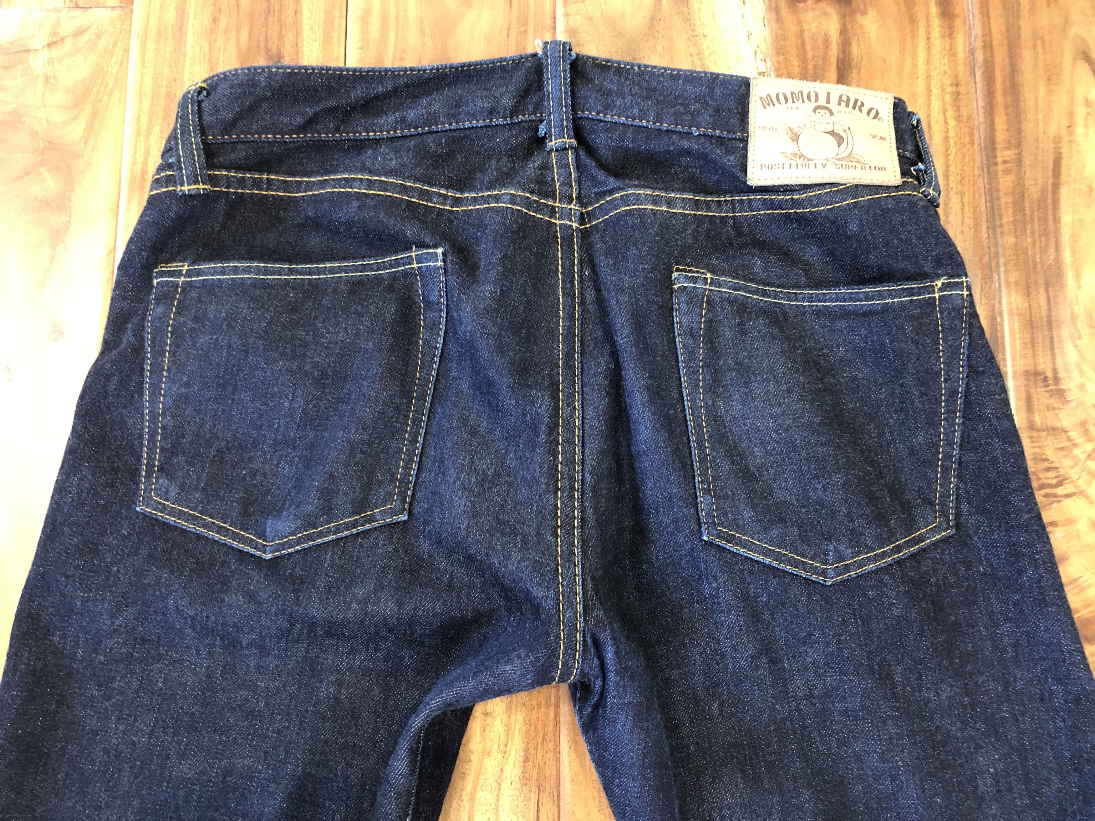 Momotaro Jeans 0306-12 12oz Selvedge Denim - Tight Tapered Fit Size US 31 - 12 Thumbnail