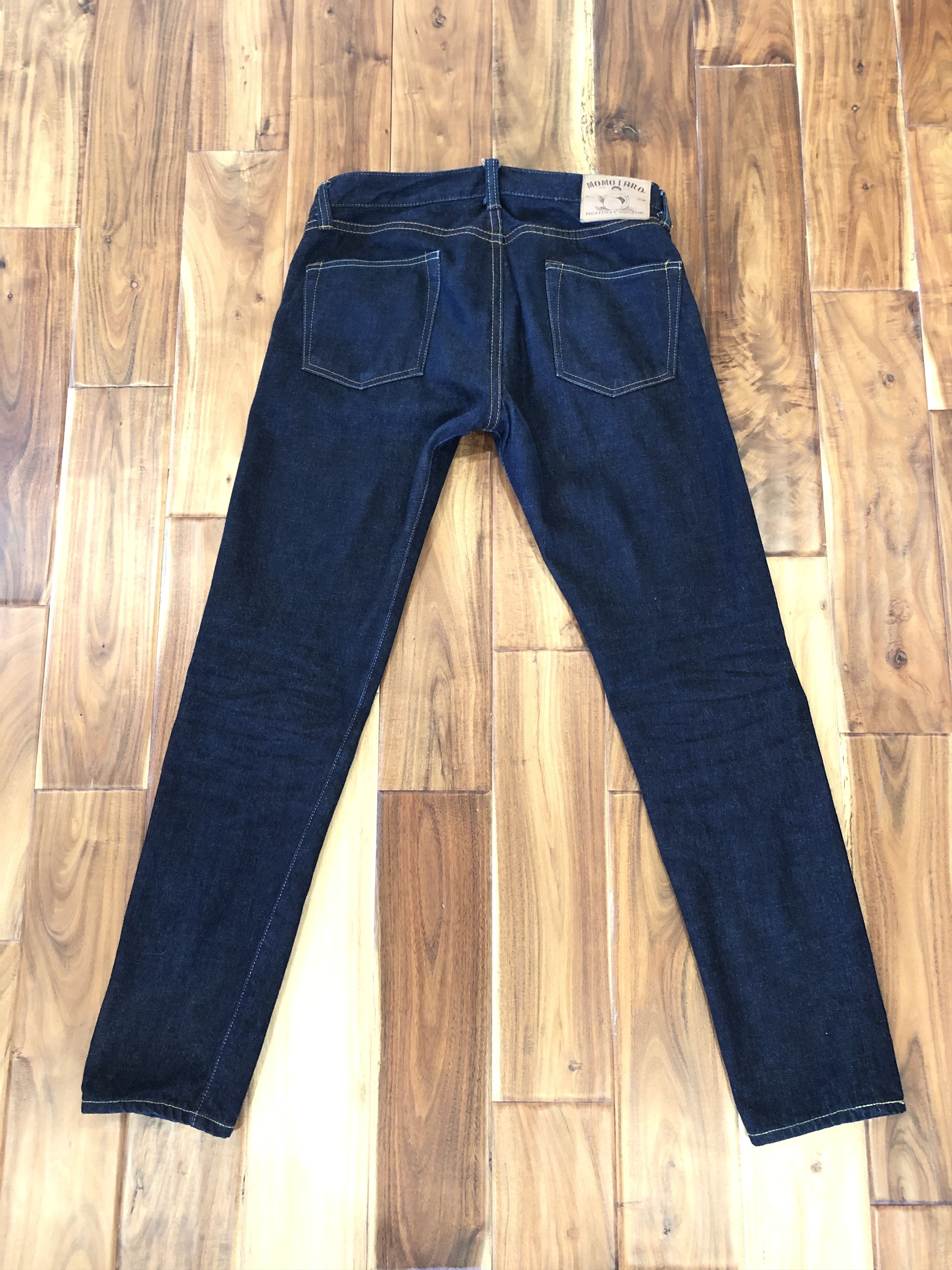 Momotaro Jeans 0306-12 12oz Selvedge Denim - Tight Tapered Fit Size US 31 - 11 Thumbnail