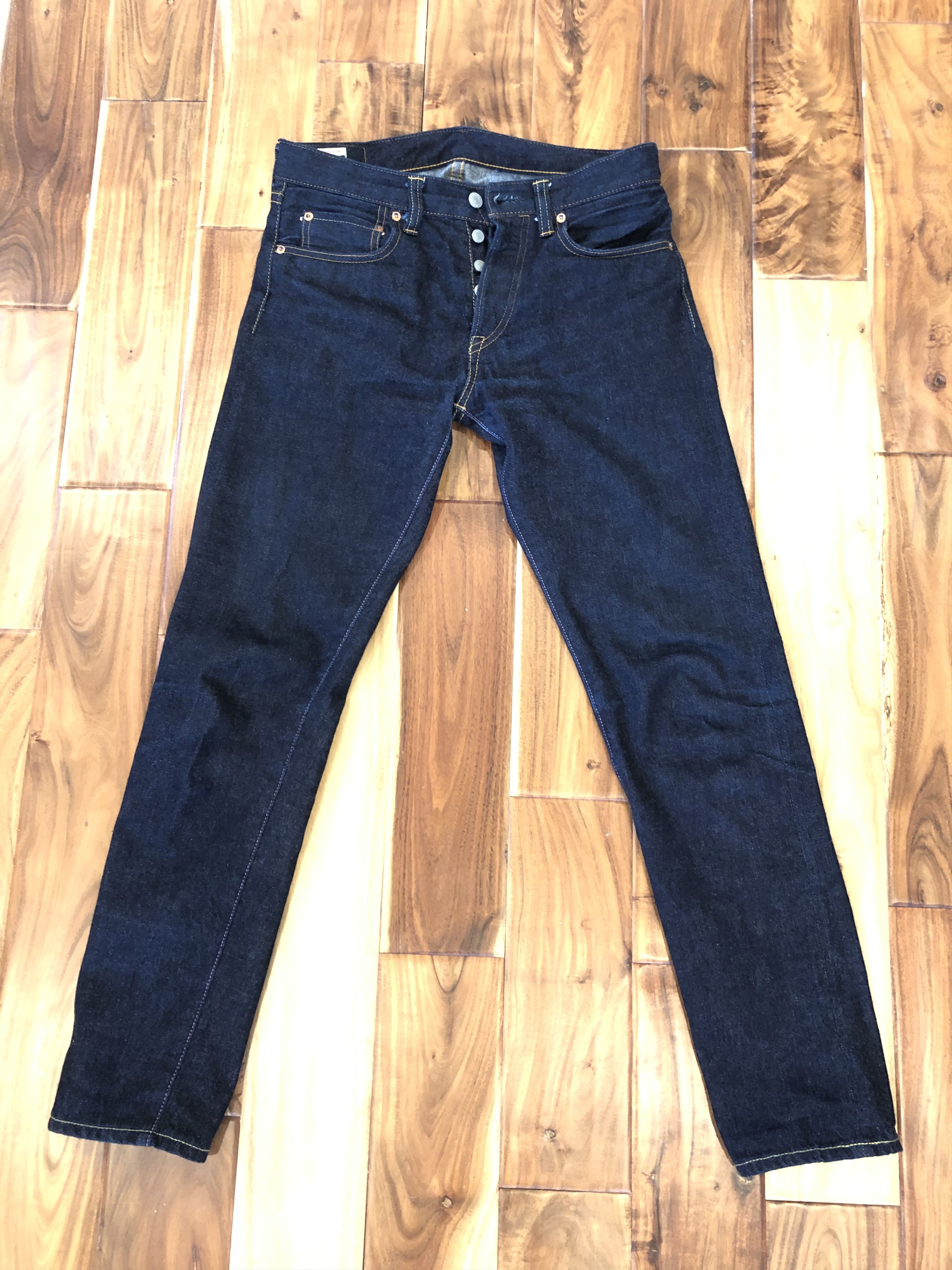 Momotaro Jeans 0306-12 12oz Selvedge Denim - Tight Tapered Fit Size US 31 - 3 Thumbnail
