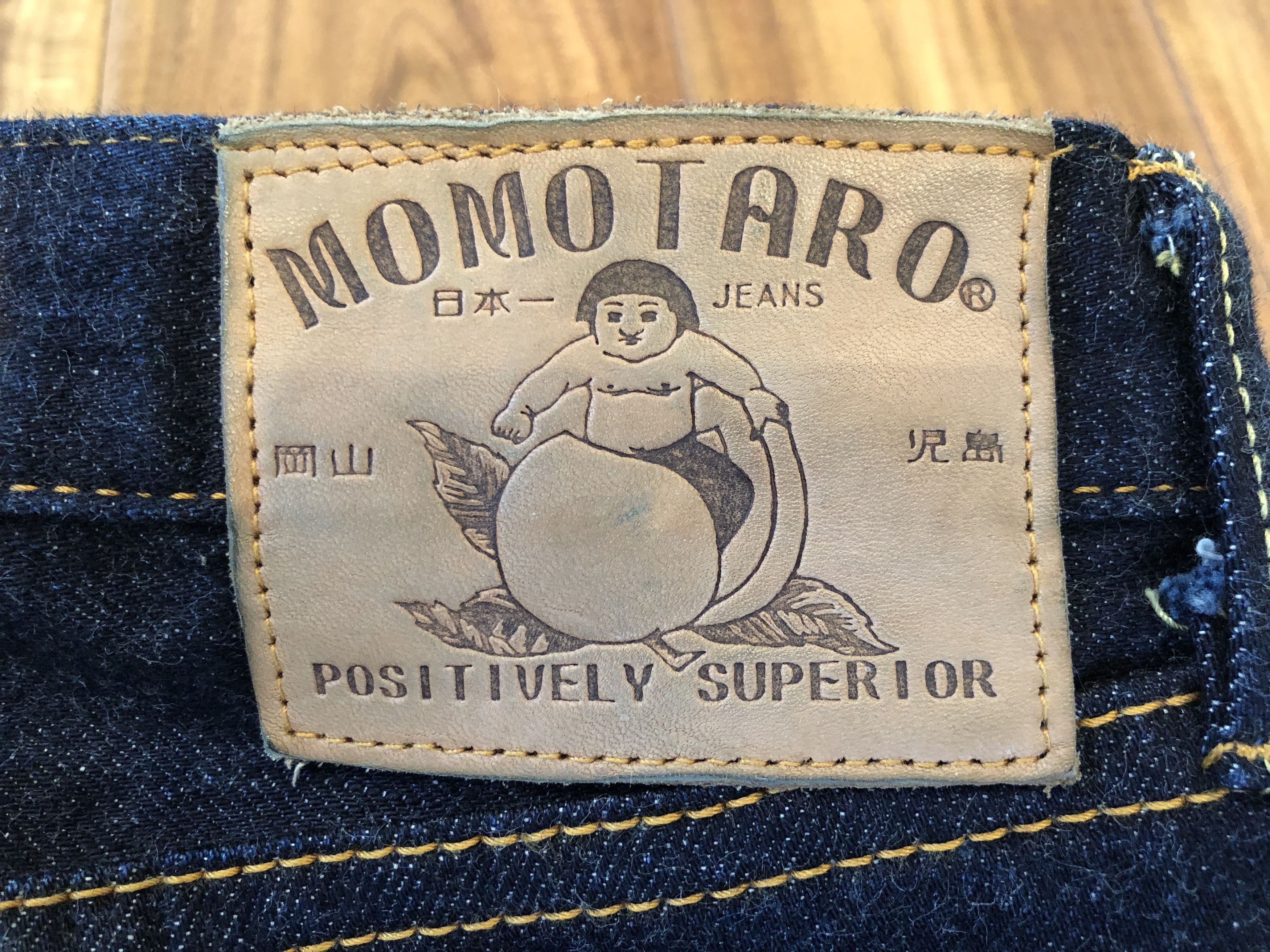 Momotaro Jeans 0306-12 12oz Selvedge Denim - Tight Tapered Fit Size US 31 - 2 Thumbnail