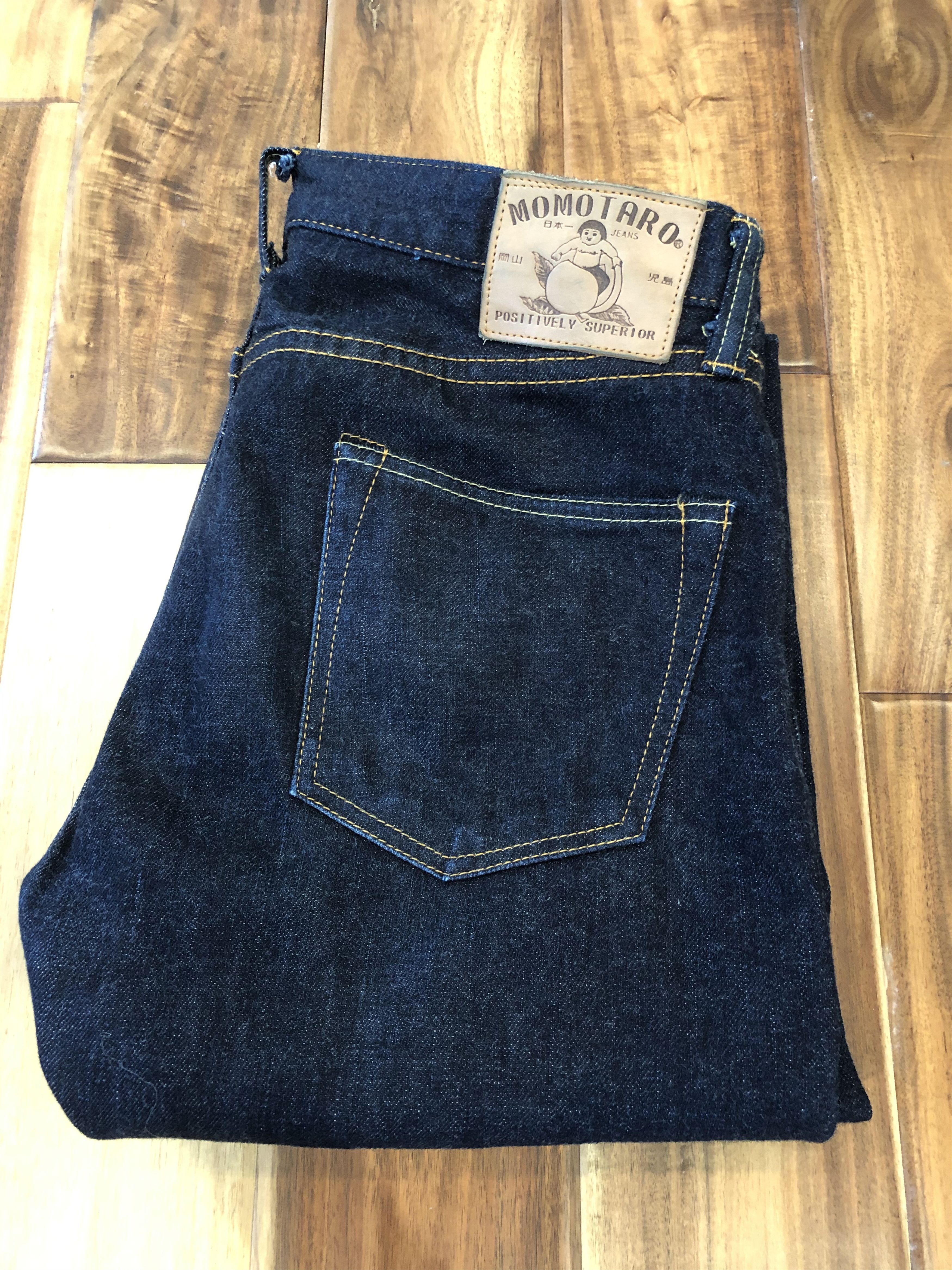 Momotaro Jeans 0306-12 12oz Selvedge Denim - Tight Tapered Fit Size US 31 - 1 Thumbnail