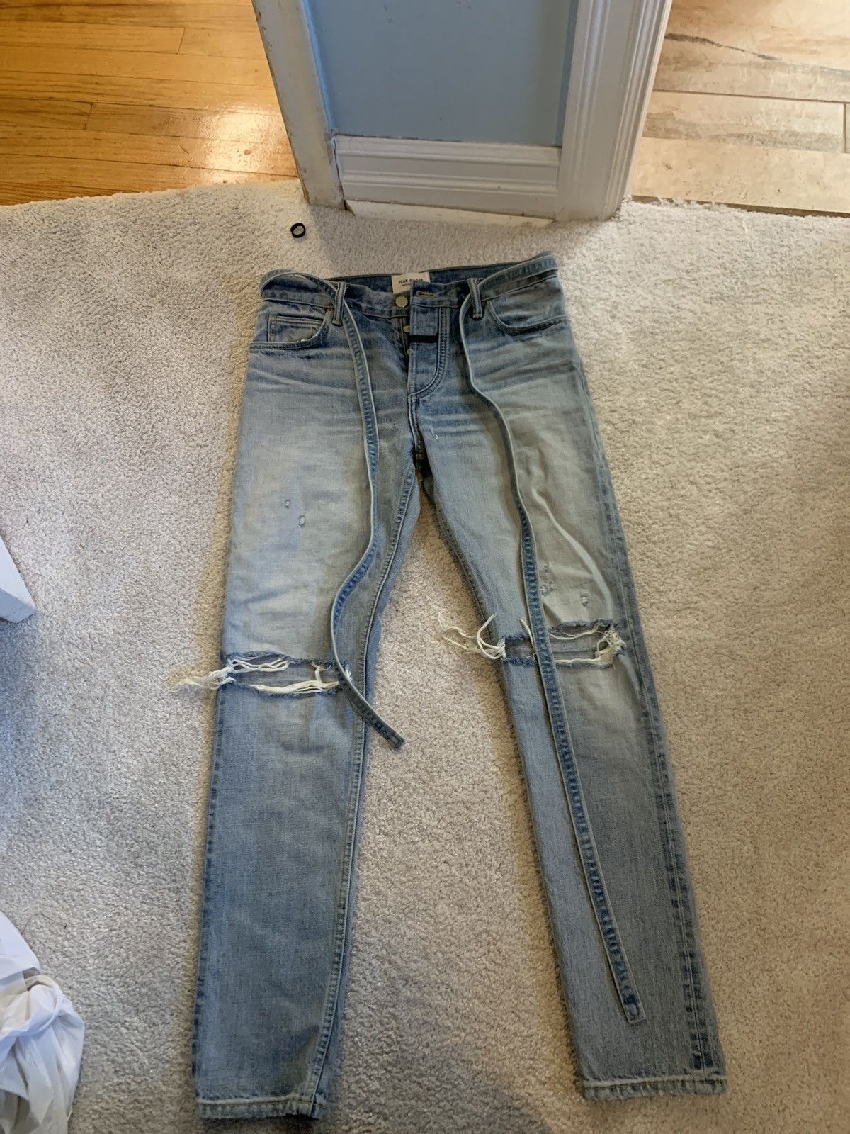 Fear of God Fear of God Sixth Collection Vintage Indigo Jeans Size US 30 / EU 46 - 2 Thumbnail