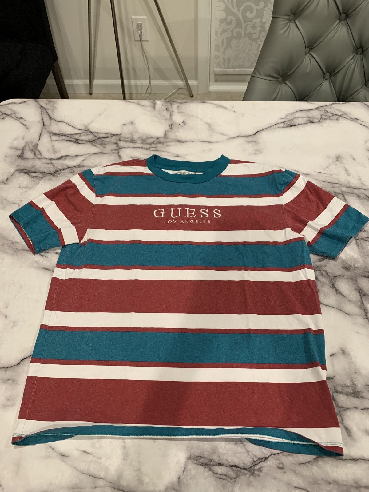 Guess Guess oversized striped tee Size US S / EU 44-46 / 1 - 1 Thumbnail