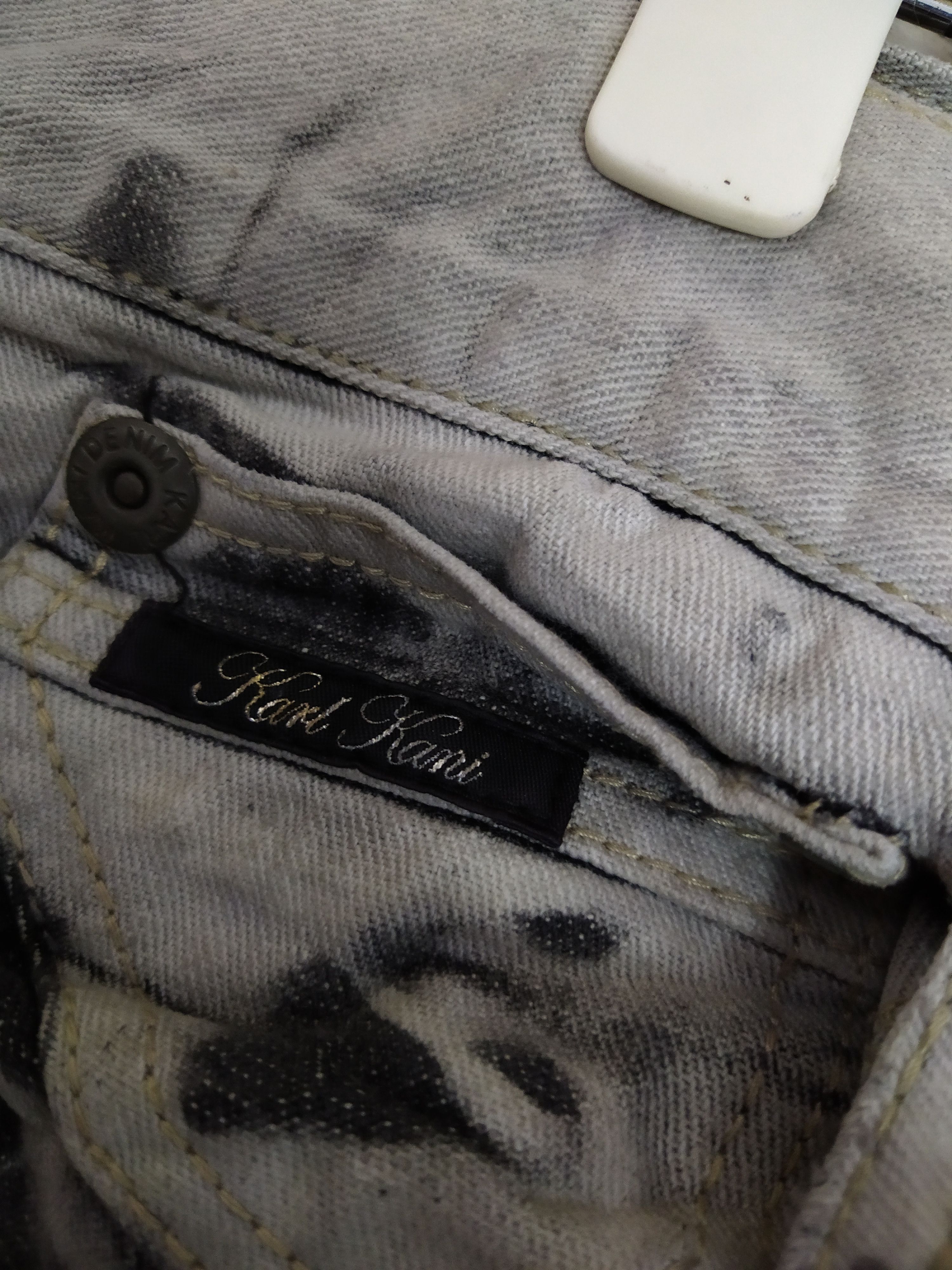 Karl Kani KARL KANI ACID WASHED DENIM ZEBRA (B635) Size US 34 / EU 50 - 7 Thumbnail