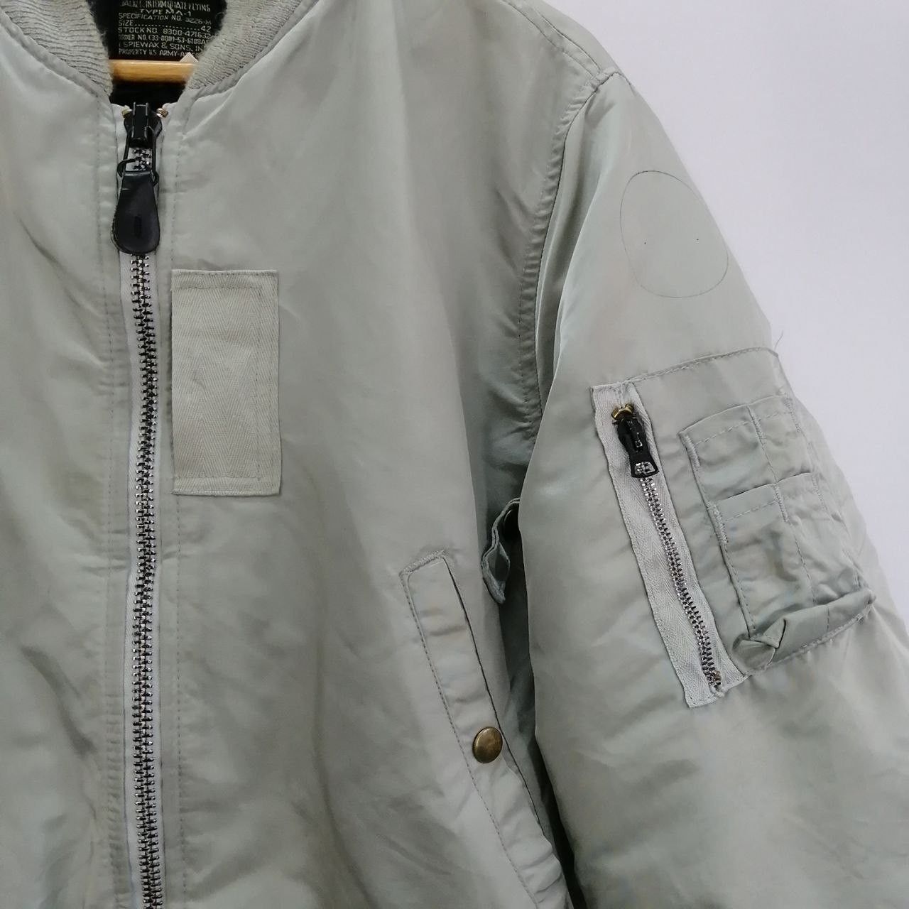 Japanese Brand × Vintage 🔥Vintage Ts' Racing Grey Bombers Jacket Size US S / EU 44-46 / 1 - 4 Thumbnail