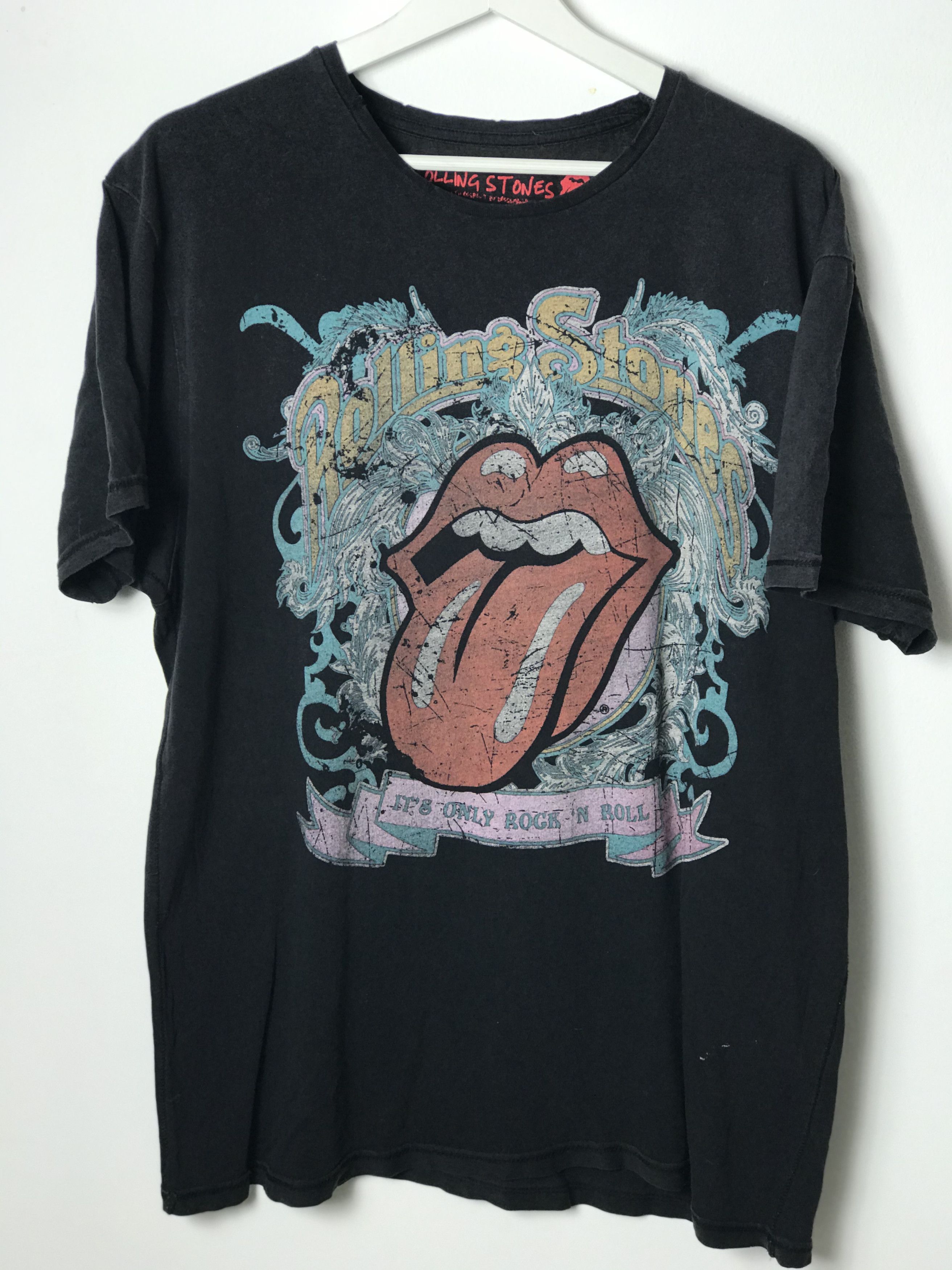 Band Tees × The Rolling Stones × Vintage Rolling Stones Vintage Tee Size US XL / EU 56 / 4 - 1 Thumbnail
