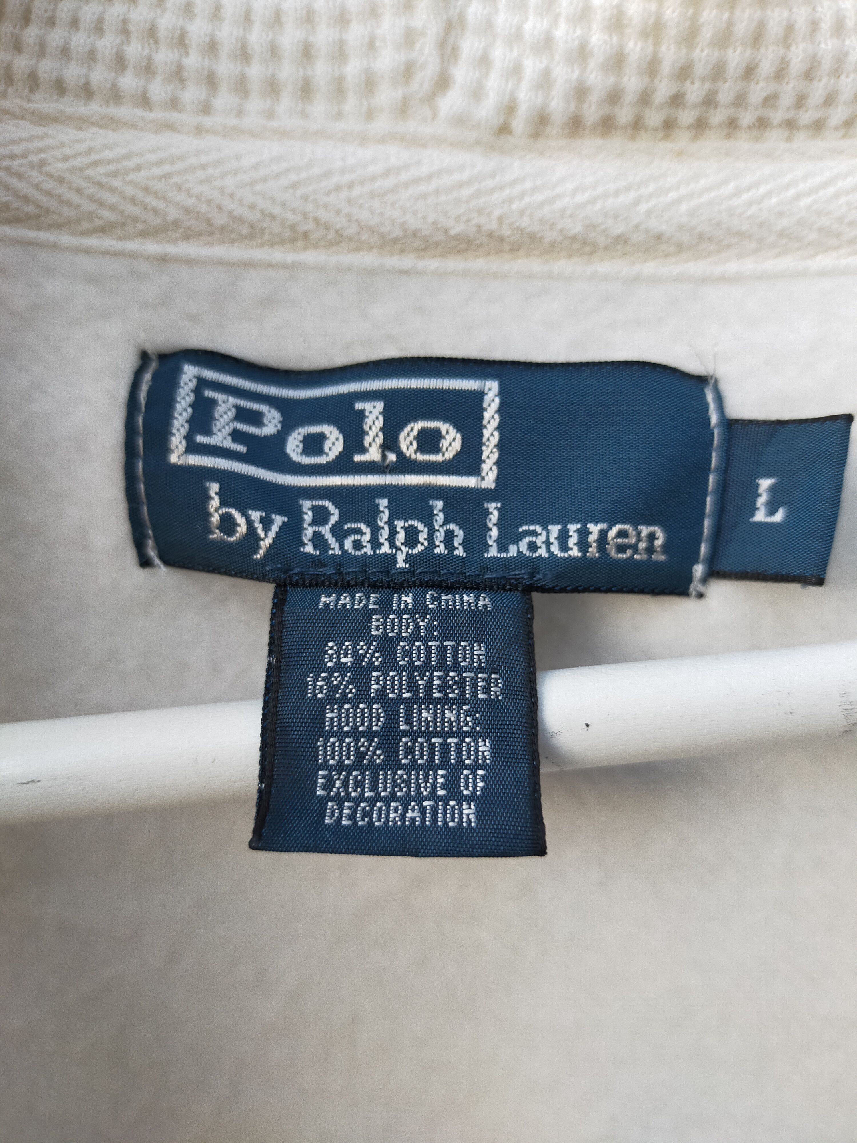Polo Ralph Lauren Polo Ralph Lauren Men's Full Zip Hoodie Sweatshirt Size US L / EU 52-54 / 3 - 3 Thumbnail