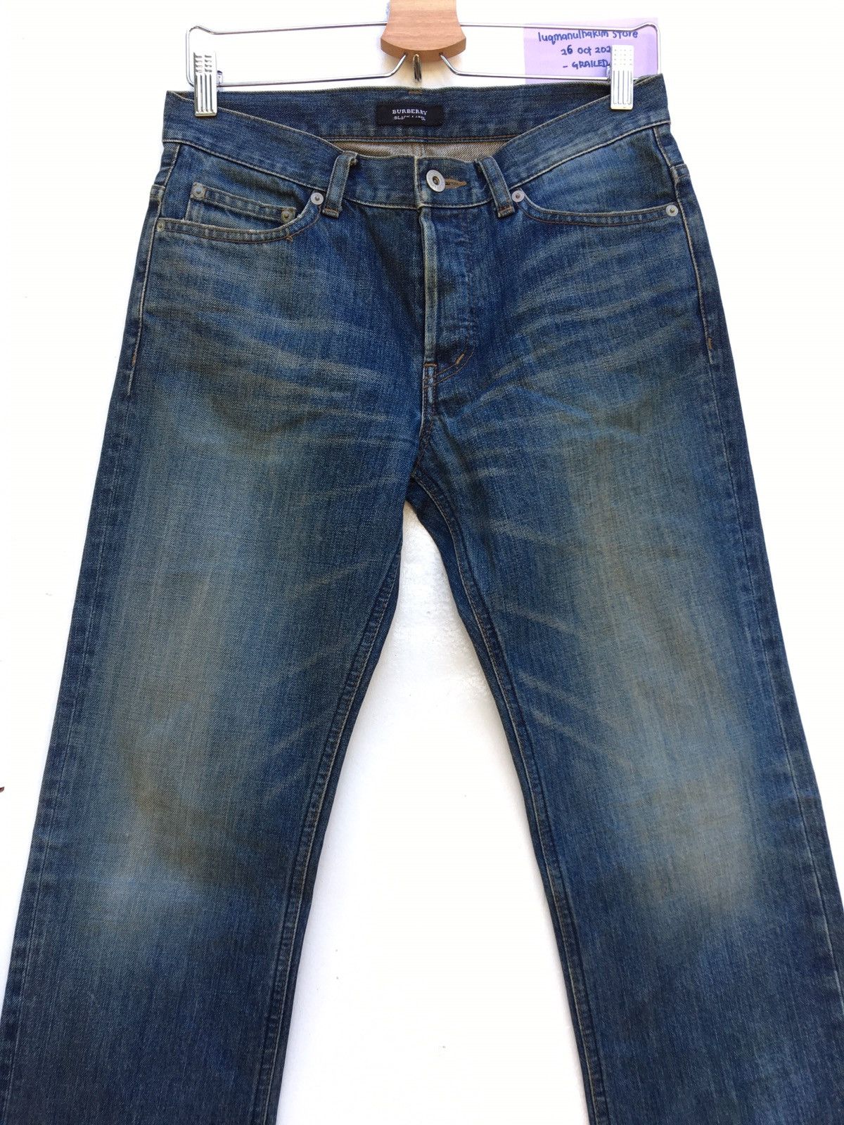 Burberry Burberry Black Label Slim Cut Jeans Size US 30 / EU 46 - 7 Thumbnail
