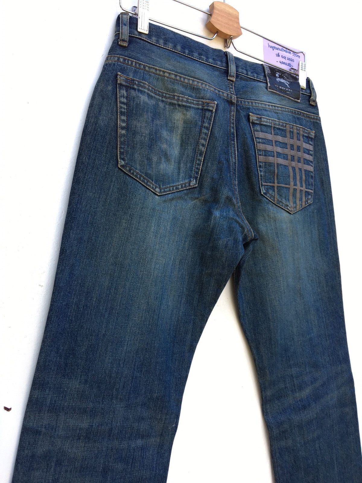 Burberry Burberry Black Label Slim Cut Jeans Size US 30 / EU 46 - 20 Thumbnail