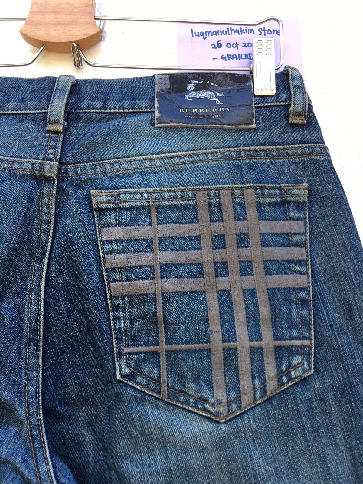 Burberry Burberry Black Label Slim Cut Jeans Size US 30 / EU 46 - 2 Thumbnail