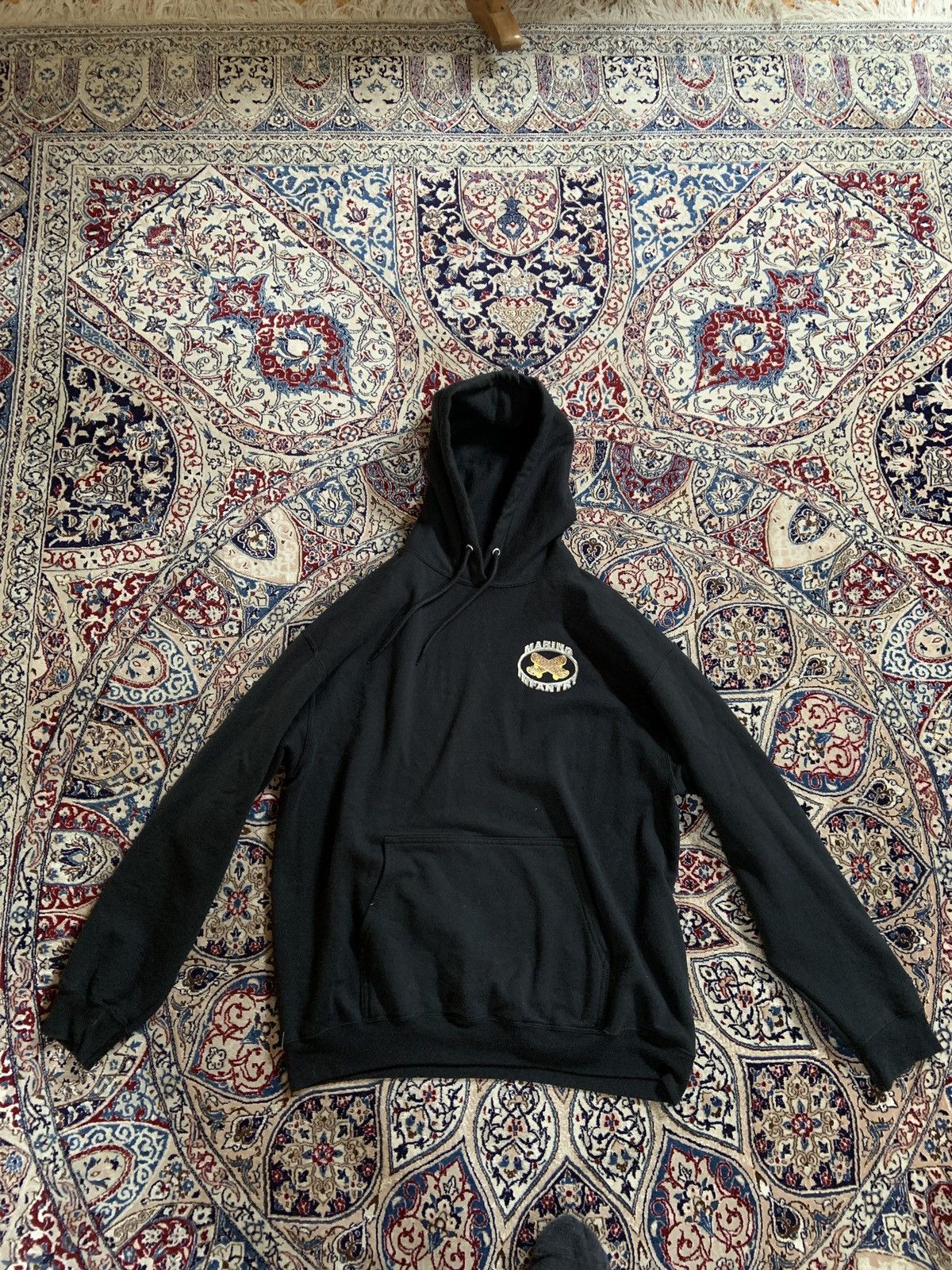 Marino Infantry Marino Infantry Black OG Logo Hoodie L | Grailed 