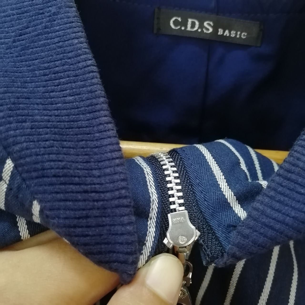 Japanese Brand 🔥 Vintage C.D.S Basic Striped Bomber Jacket Nice Design Size S / US 4 / IT 40 - 5 Thumbnail