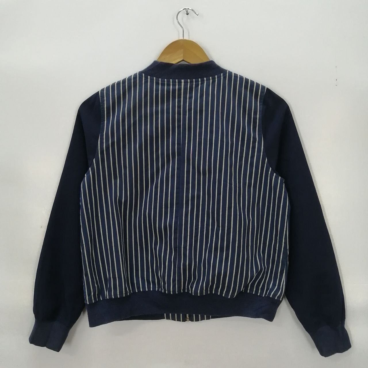 Japanese Brand 🔥 Vintage C.D.S Basic Striped Bomber Jacket Nice Design Size S / US 4 / IT 40 - 6 Thumbnail