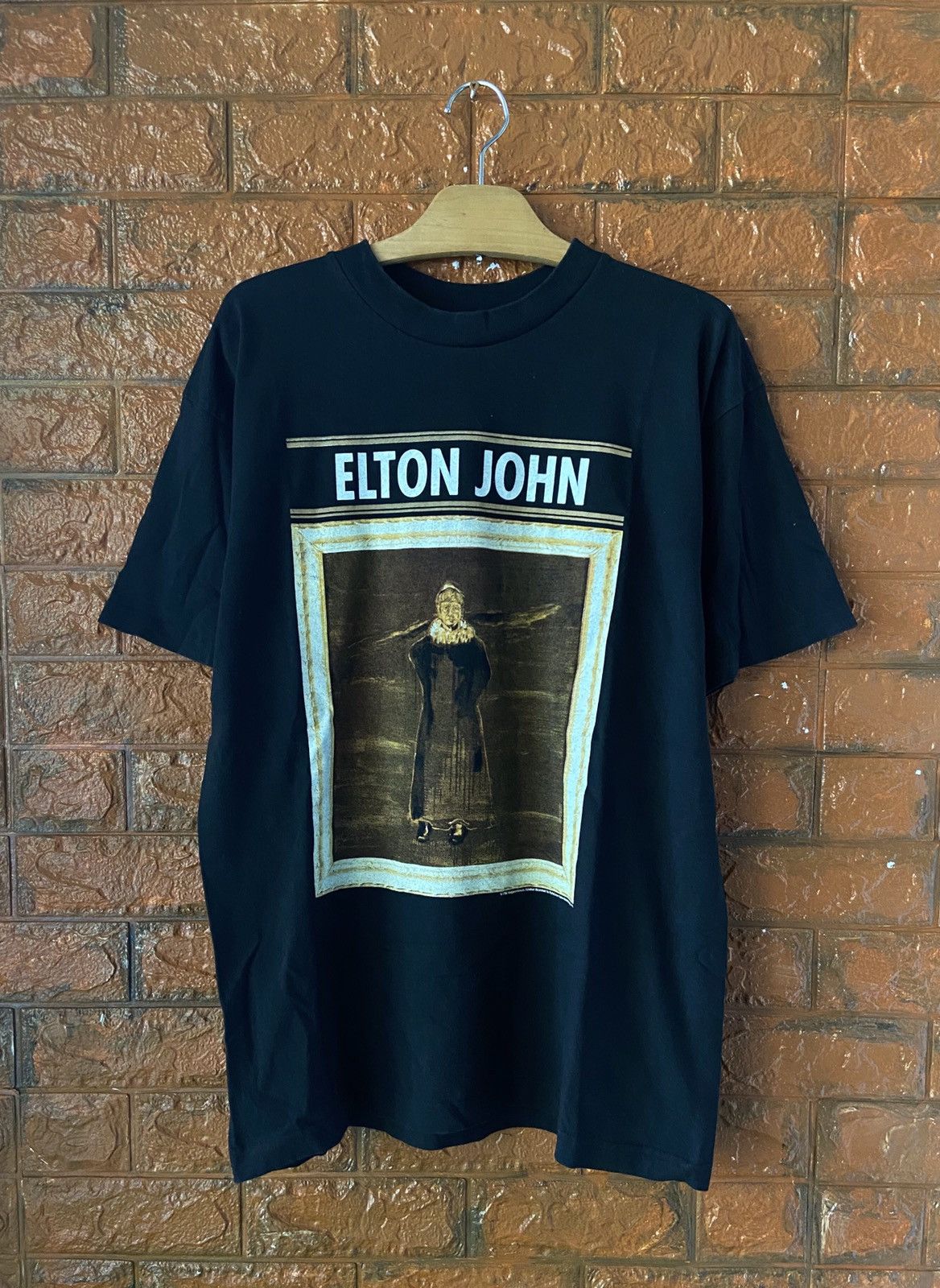 Band Tees × Vintage Vintage Elton John The Big Picture Tour T  