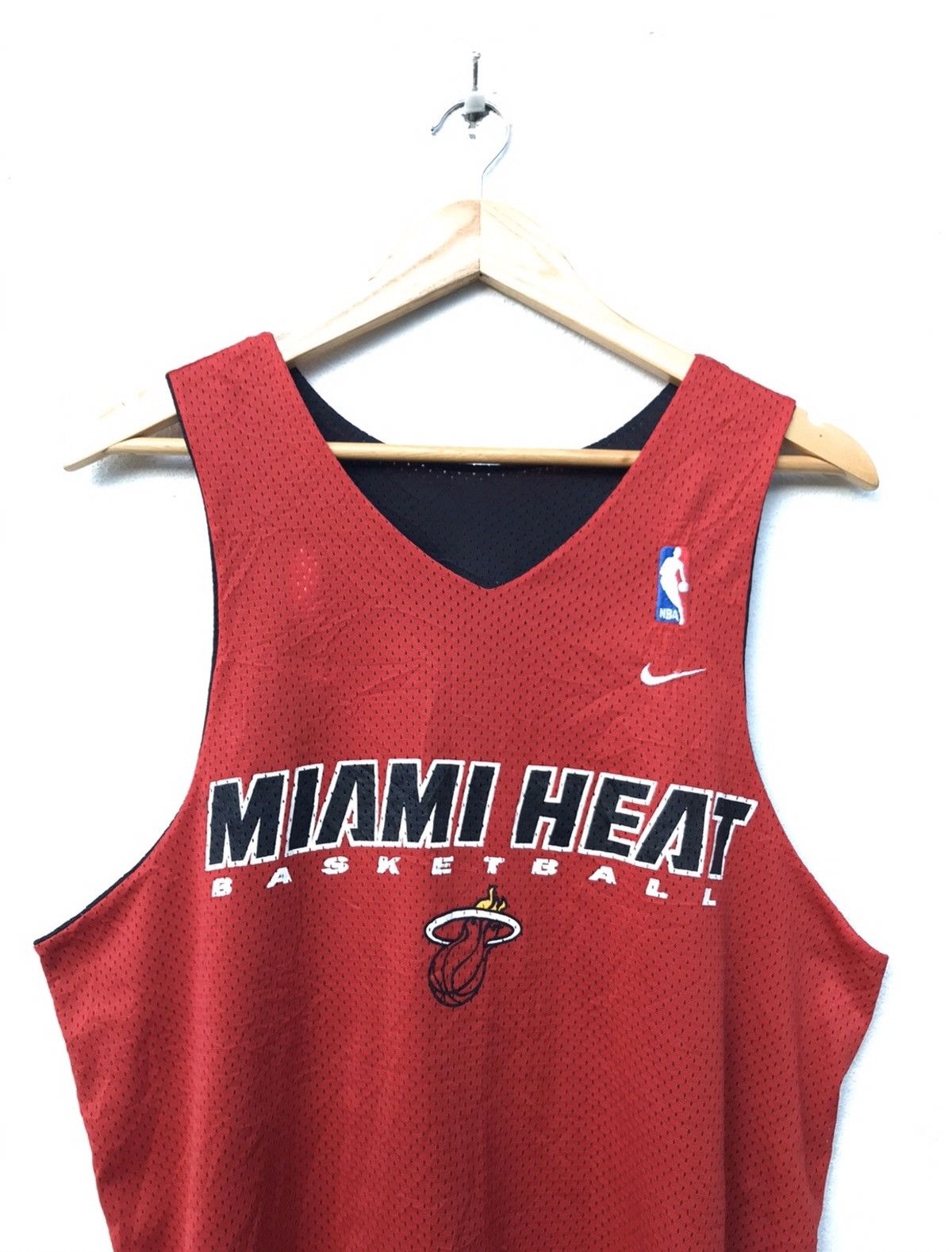Vintage Nike Miami Heat Basketball Jersey