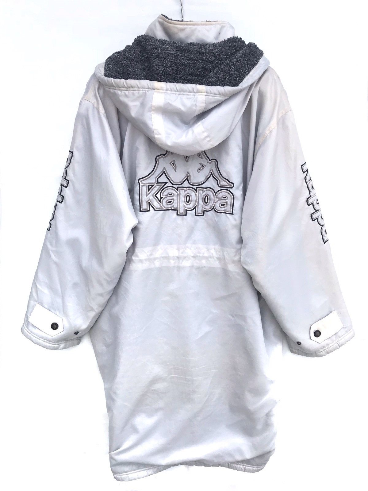 Kappa Vintage Kappa Woven Long Coat Big Embroidered Logo Size US L / EU 52-54 / 3 - 2 Thumbnail