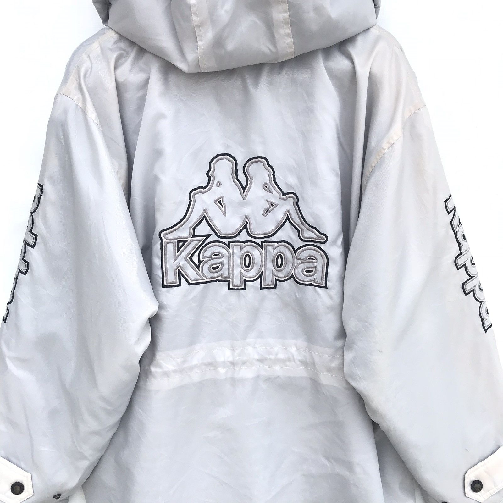 Kappa Vintage Kappa Woven Long Coat Big Embroidered Logo Size US L / EU 52-54 / 3 - 7 Thumbnail