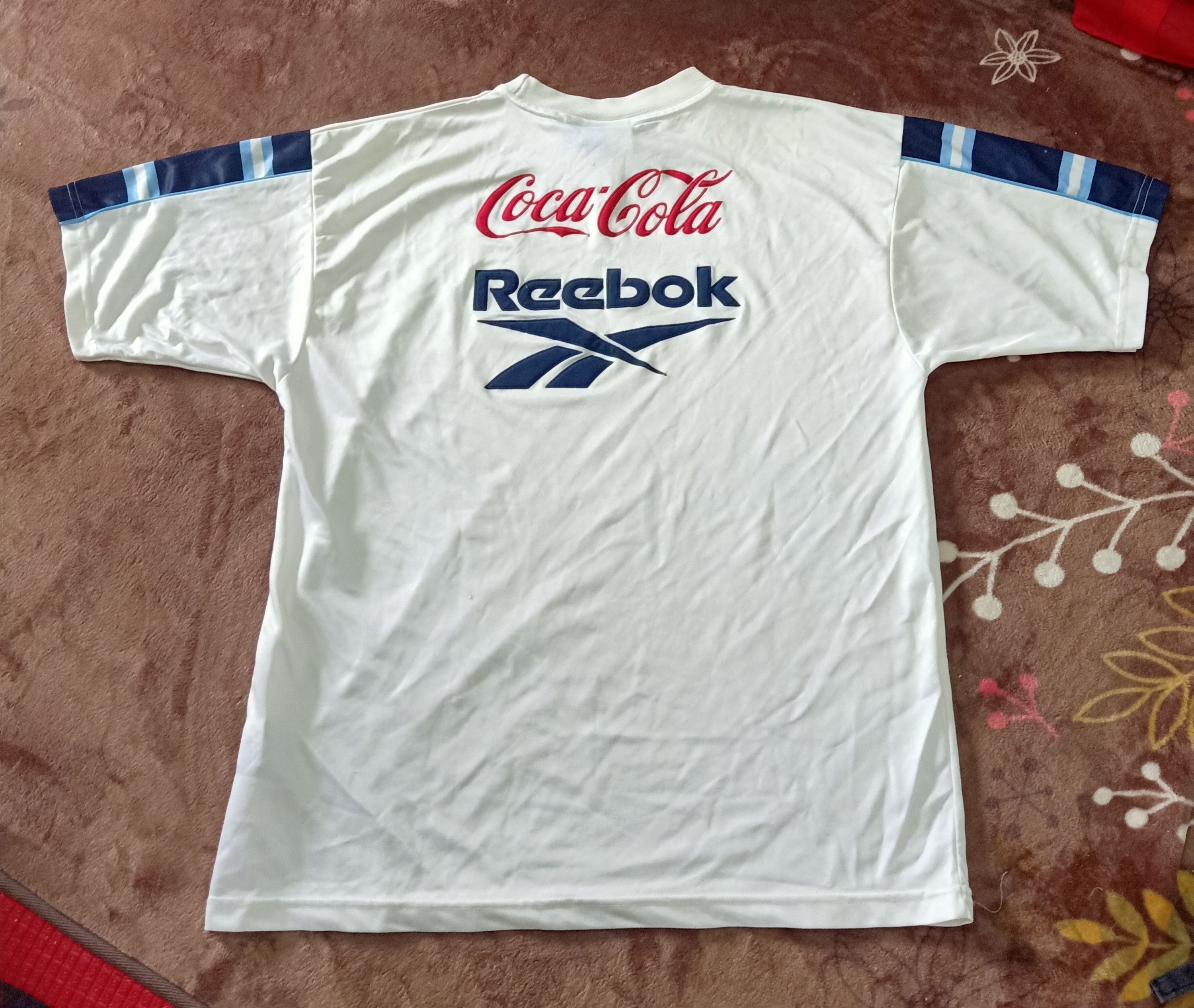 Reebok Soccer Jacket World Cup Argentina Official Merchandise Coca