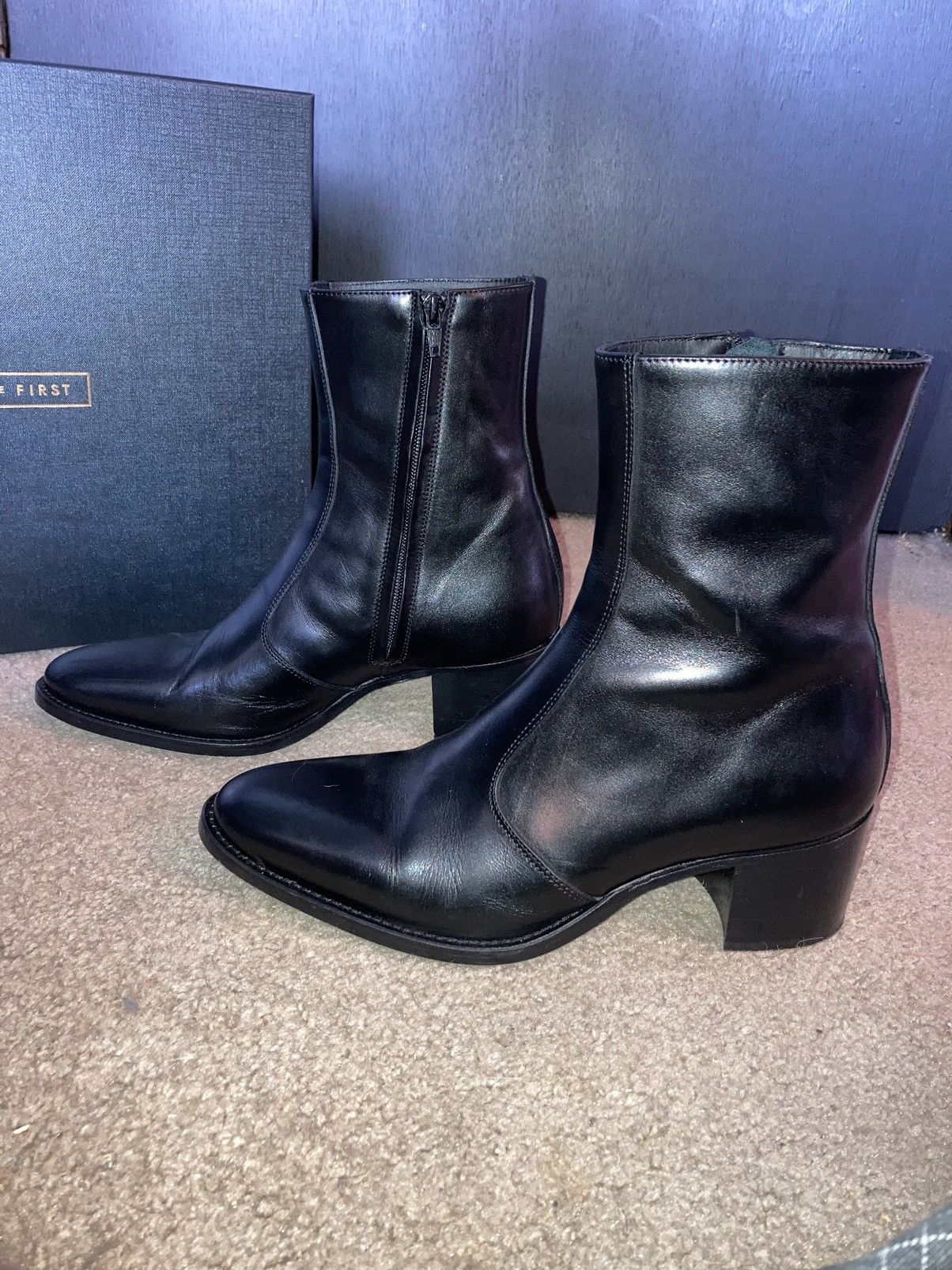From The First From The First Luca 60mm Size Zip Boot | Grailed