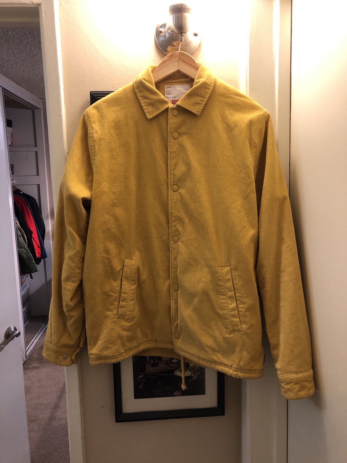 Supreme Corduroy Coach | Grailed