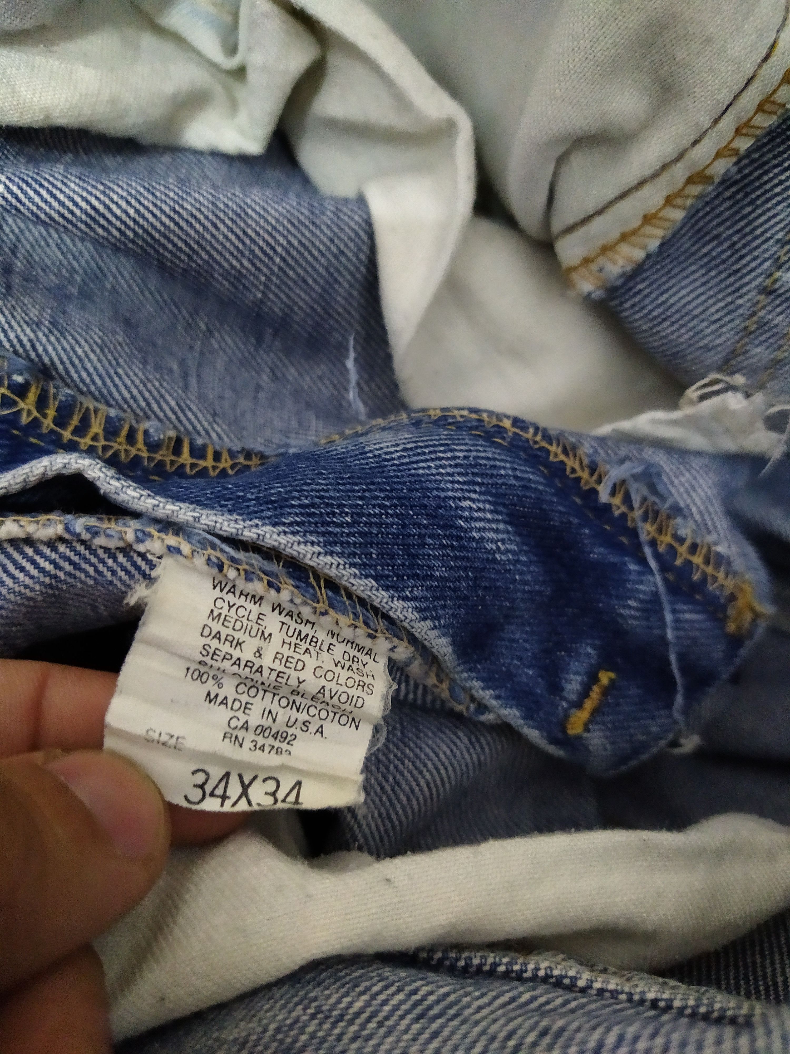 Lee 70s LEE RIDERS TALON 42 DENIM (B639) W32 Size US 32 / EU 48 - 9 Thumbnail