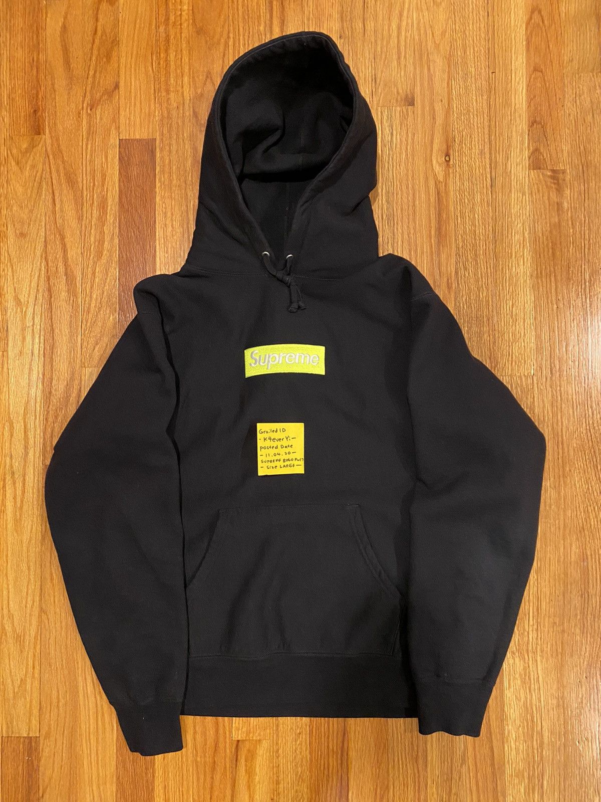 Supreme Supreme Box Logo Hoodie FW17 Size US L / EU 52-54 / 3 - 1 Thumbnail