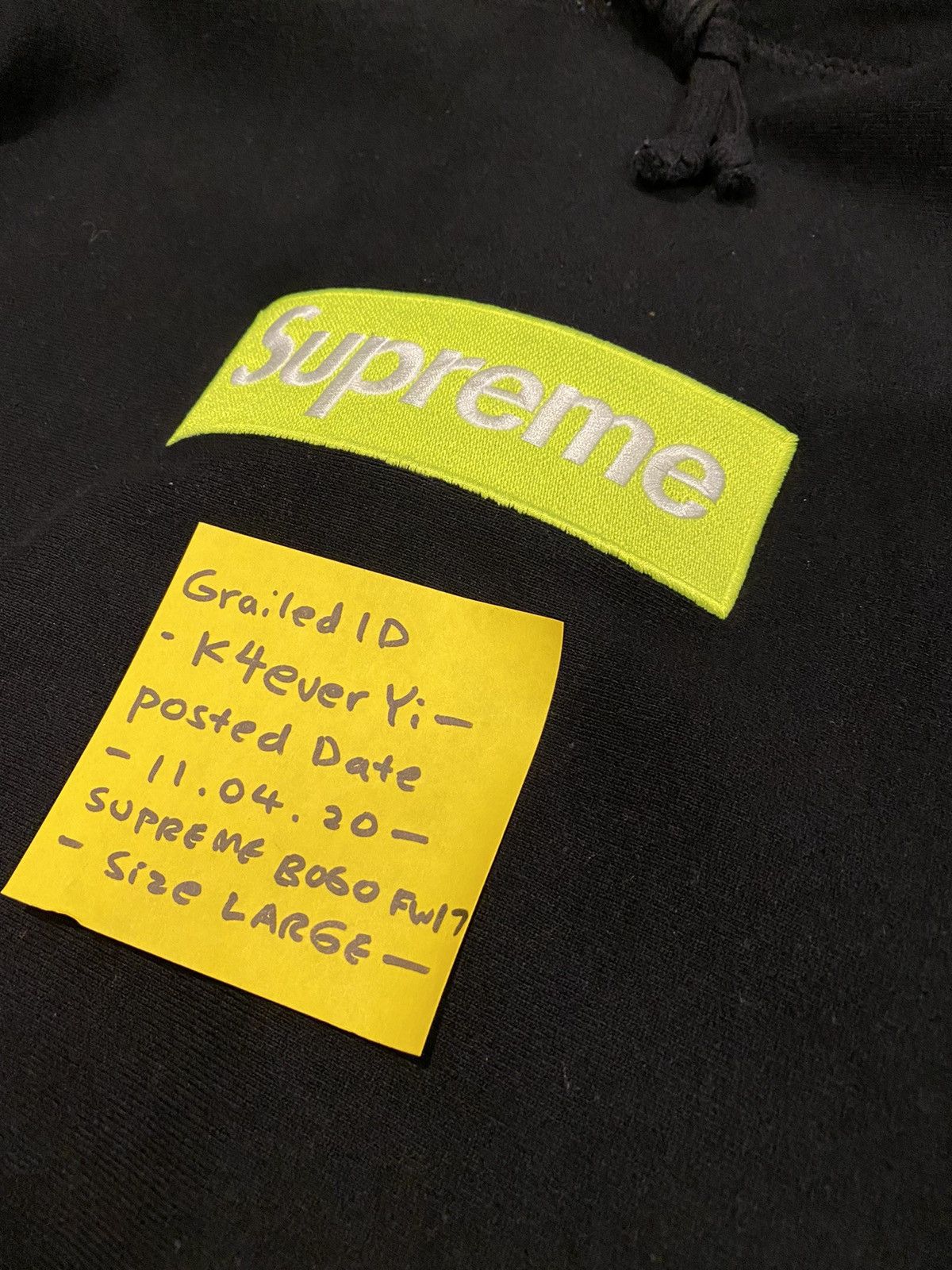 Supreme Supreme Box Logo Hoodie FW17 Size US L / EU 52-54 / 3 - 3 Thumbnail