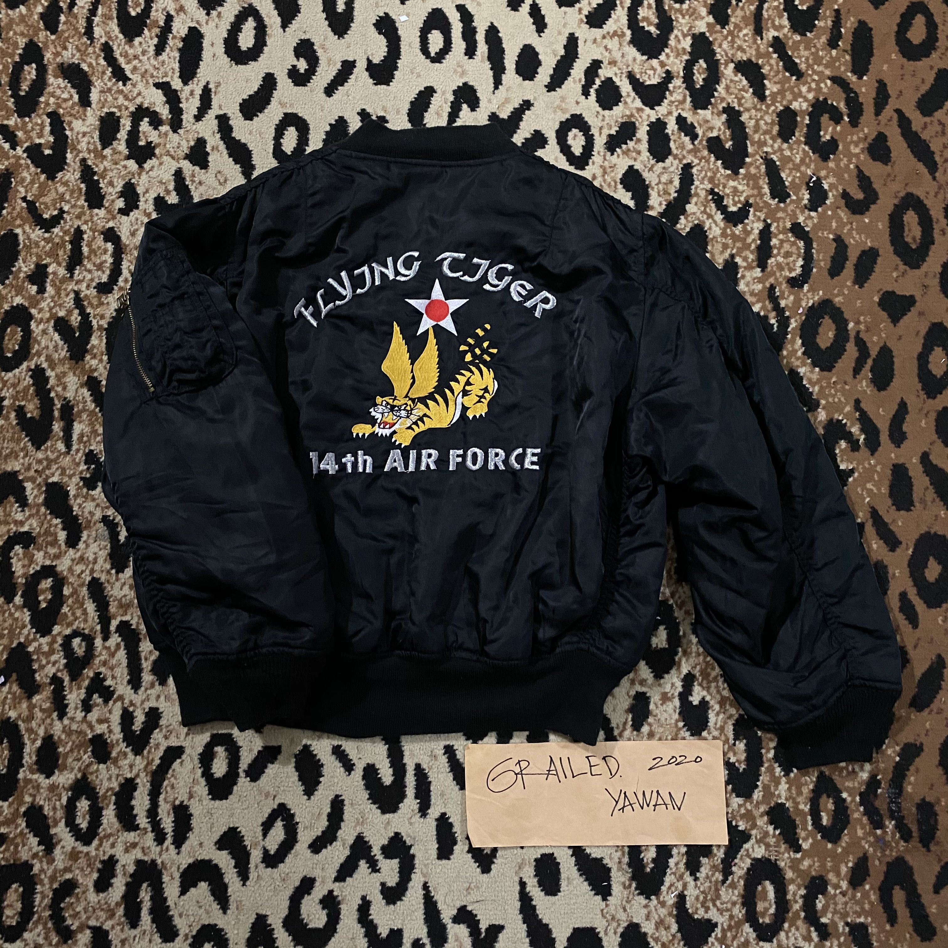 Other HOUSTON Flying Tiger 14th Air Force BOMBER JACKET Size US L / EU 52-54 / 3 - 1 Thumbnail