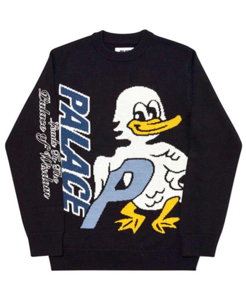 Palace Palace Duck Out Knit (Black) size Medium Size US M / EU 48-50 / 2 - 1 Thumbnail