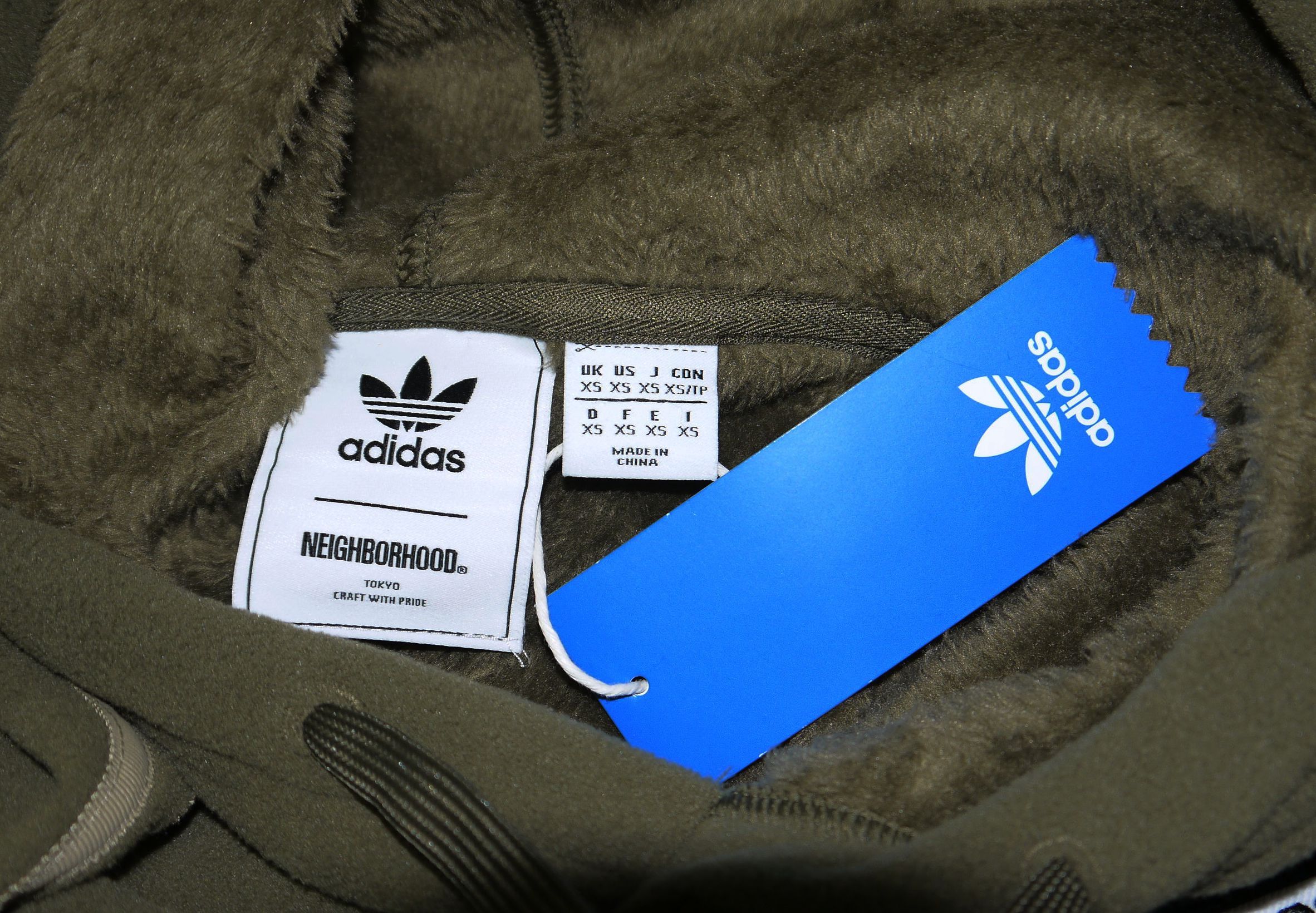 Adidas Adidas X Neighborhood NBHD Hoodie Olive DH2035 XS Grailed