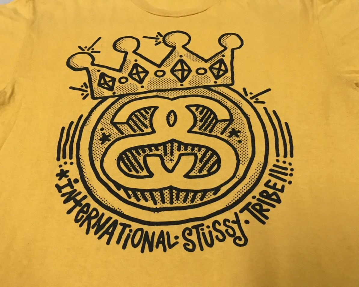 Stussy Vtg International Stussy Trible Big Logo Tshirt Size L Size US L / EU 52-54 / 3 - 2 Thumbnail