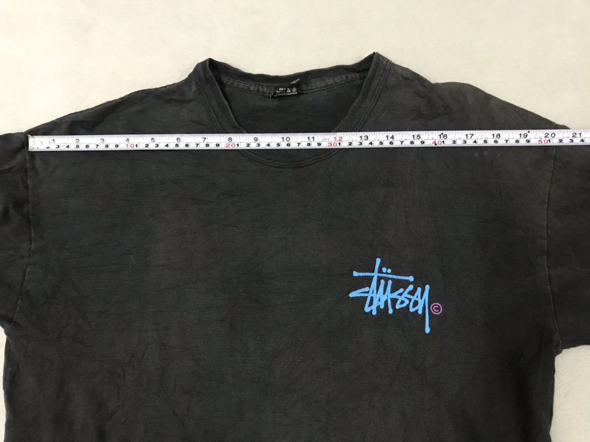 Stussy × Vintage Vtg Big Logo Stussy Tshirt Rare and Nice Design Size US M / EU 48-50 / 2 - 10 Thumbnail