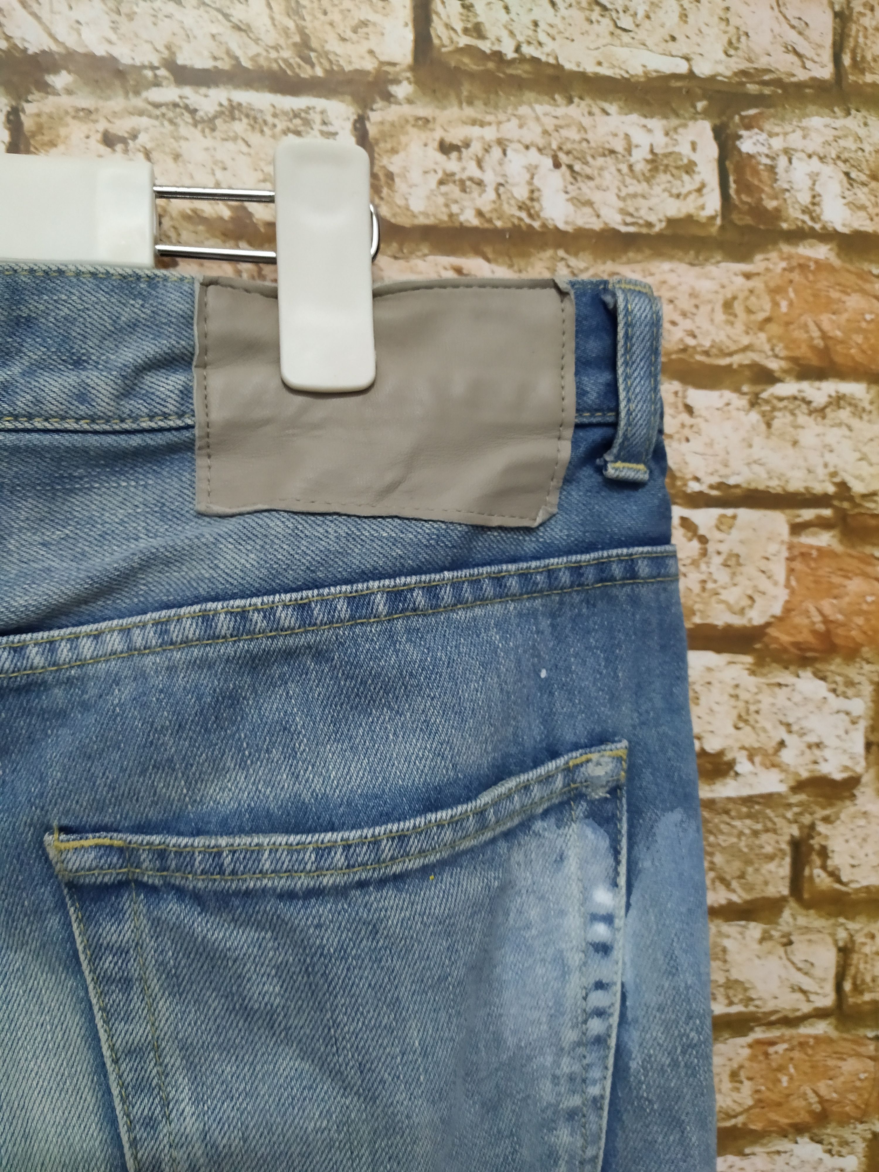 HYDROGEN HYDROGEN SKULL DENIM JAPAN (B642) Waist 34 Size US 34 / EU 50 - 5 Thumbnail