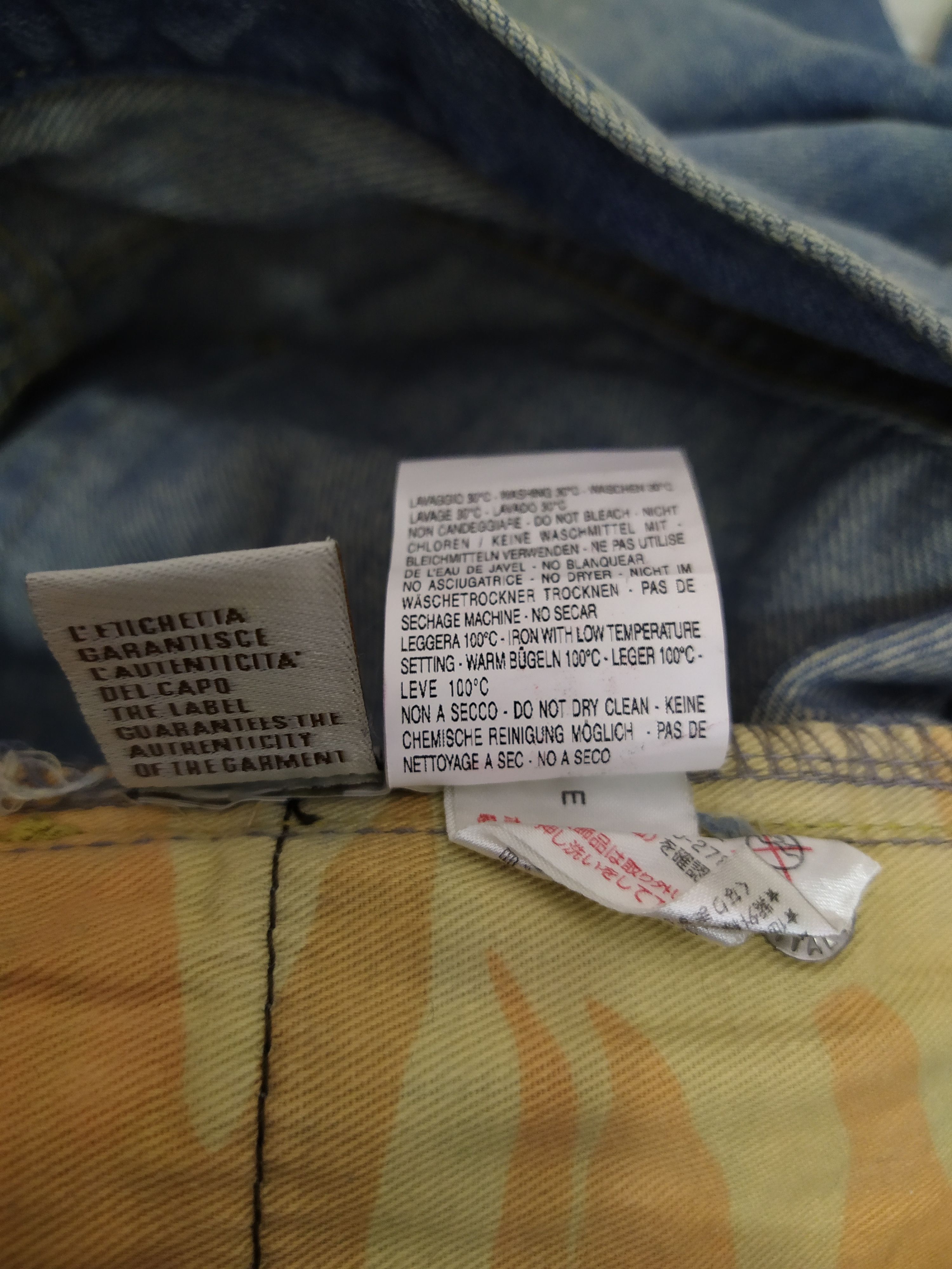 HYDROGEN HYDROGEN SKULL DENIM JAPAN (B642) Waist 34 Size US 34 / EU 50 - 13 Thumbnail