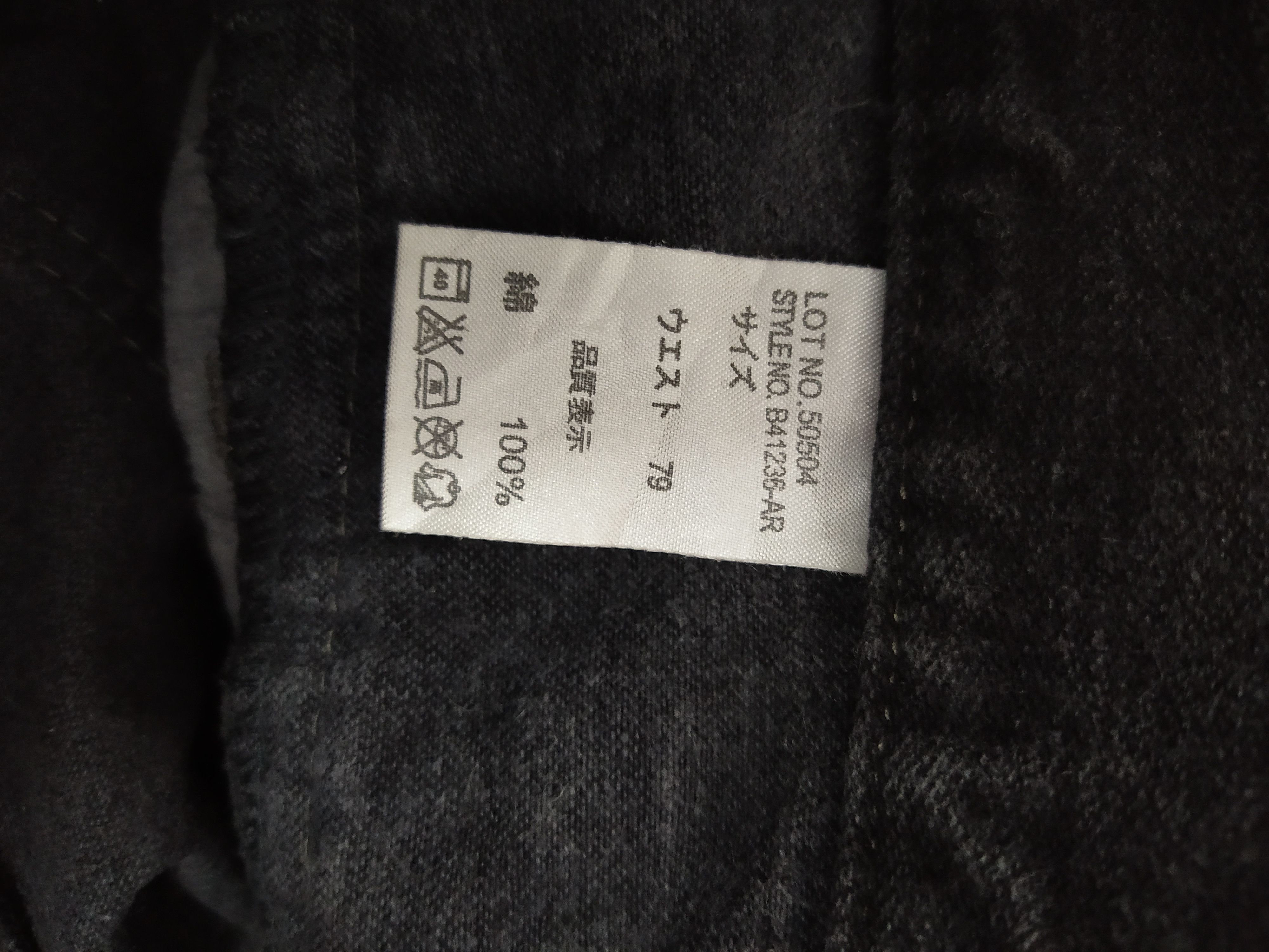 Japanese Brand SKULL PUNK POEMS JAPAN DENIM (B644) Waist 35 Size US 35 - 11 Thumbnail