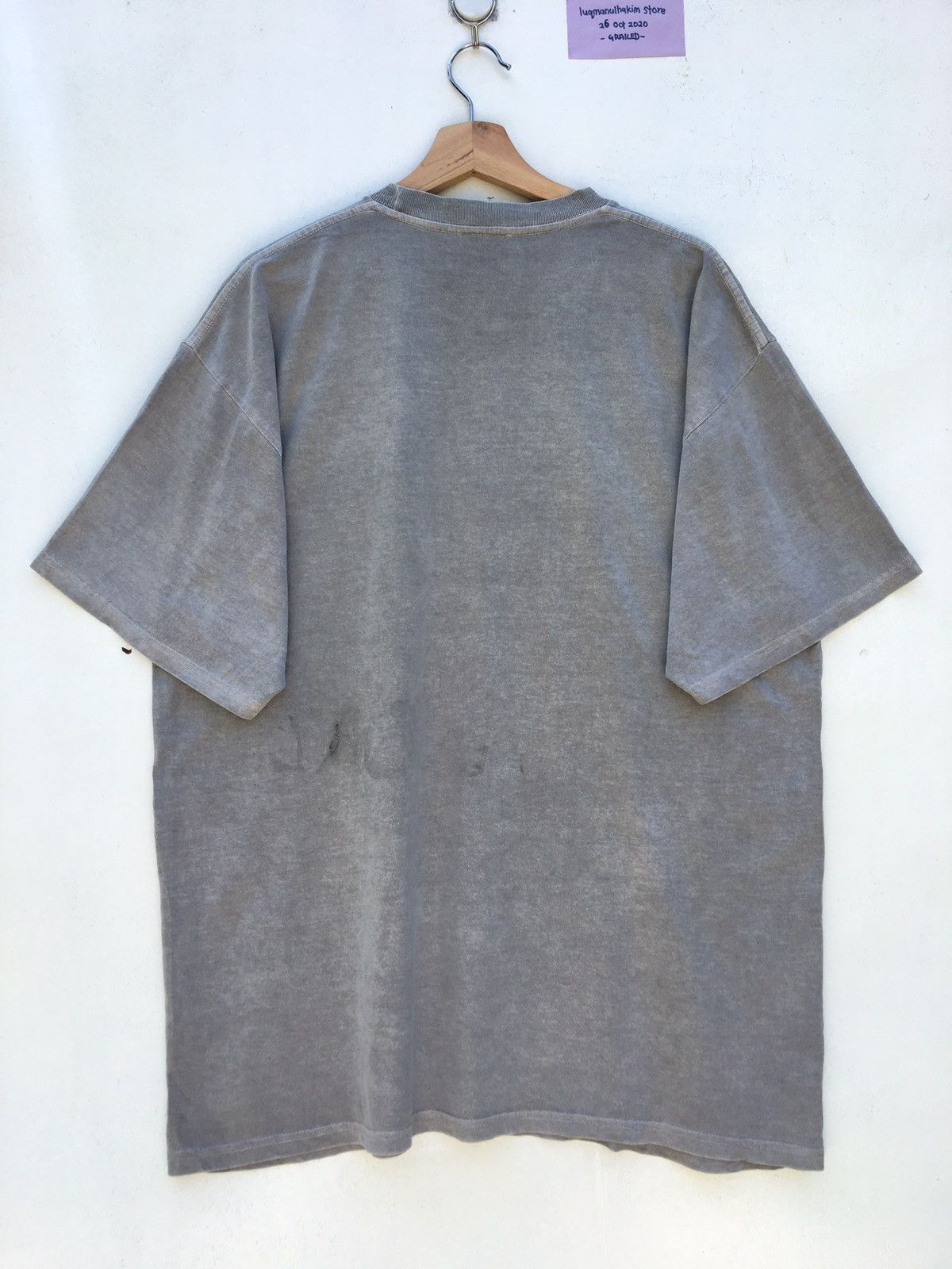 Nike Vintage 90s Nike Center Swoosh Big Logo T-shirt Size US L / EU 52-54 / 3 - 11 Thumbnail