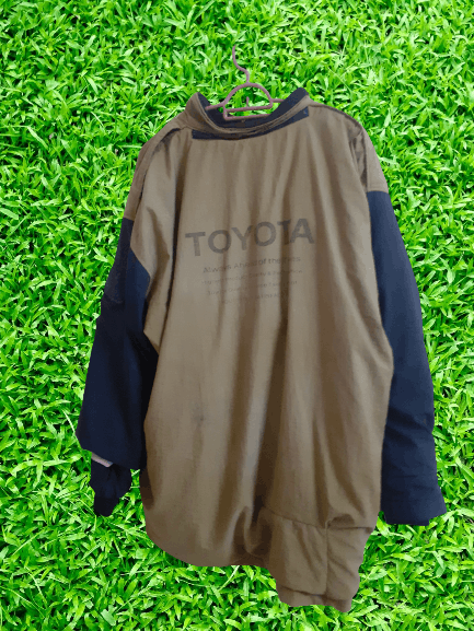 Japanese Brand × Vintage Rare Vintage 90's Nice Design Toyota Bomber Jacket Size US L / EU 52-54 / 3 - 2 Thumbnail