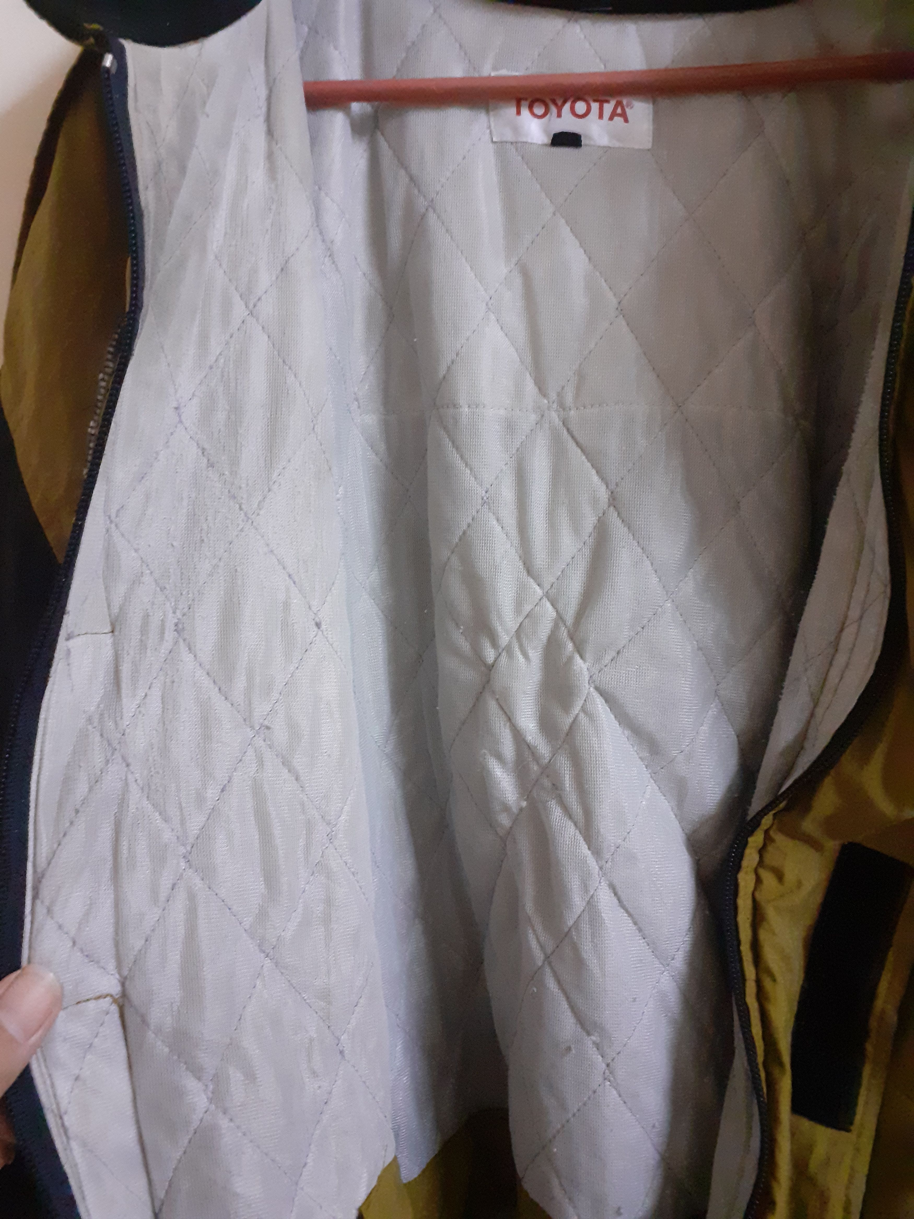 Japanese Brand × Vintage Rare Vintage 90's Nice Design Toyota Bomber Jacket Size US L / EU 52-54 / 3 - 10 Thumbnail