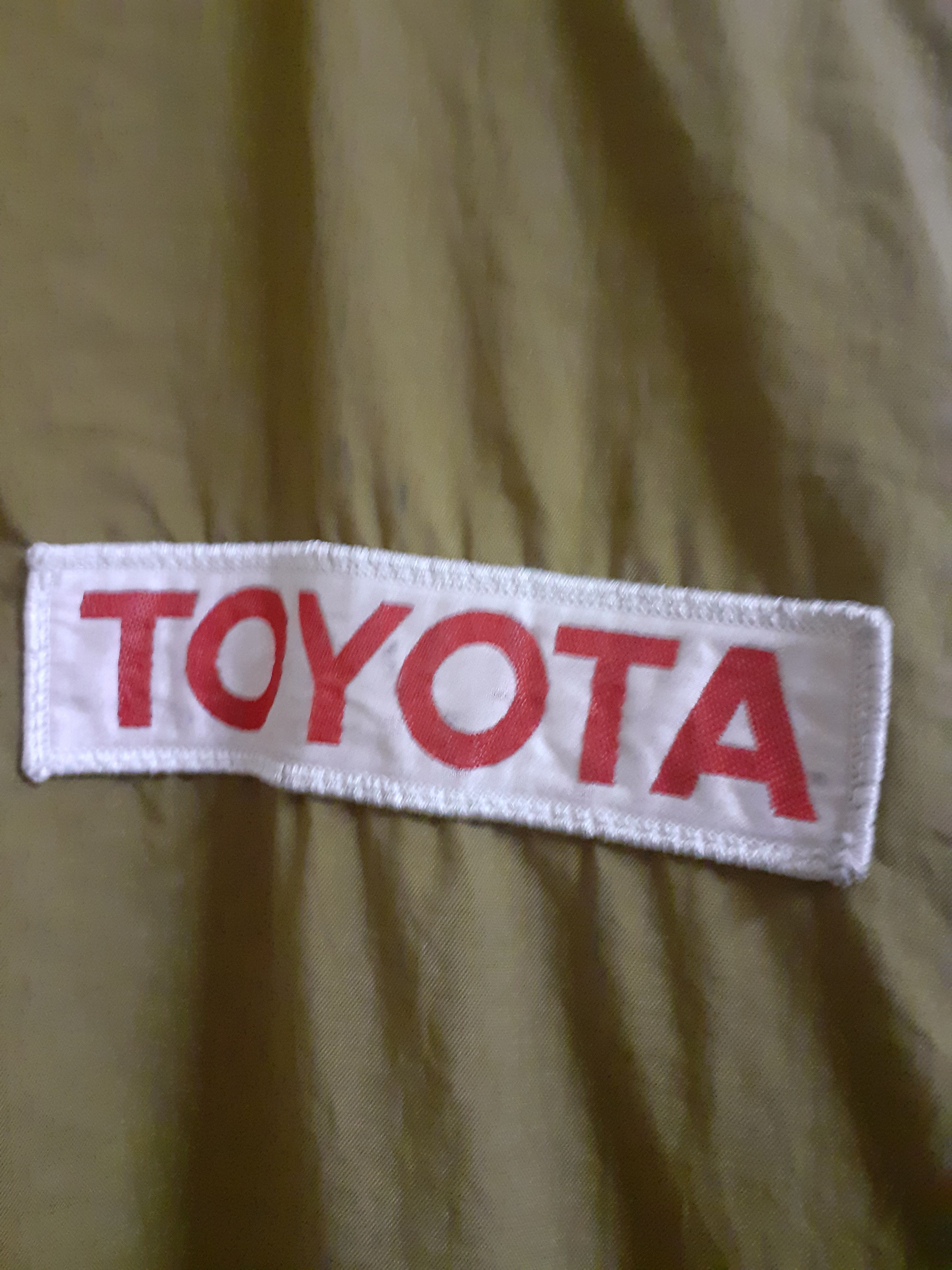 Japanese Brand × Vintage Rare Vintage 90's Nice Design Toyota Bomber Jacket Size US L / EU 52-54 / 3 - 3 Thumbnail