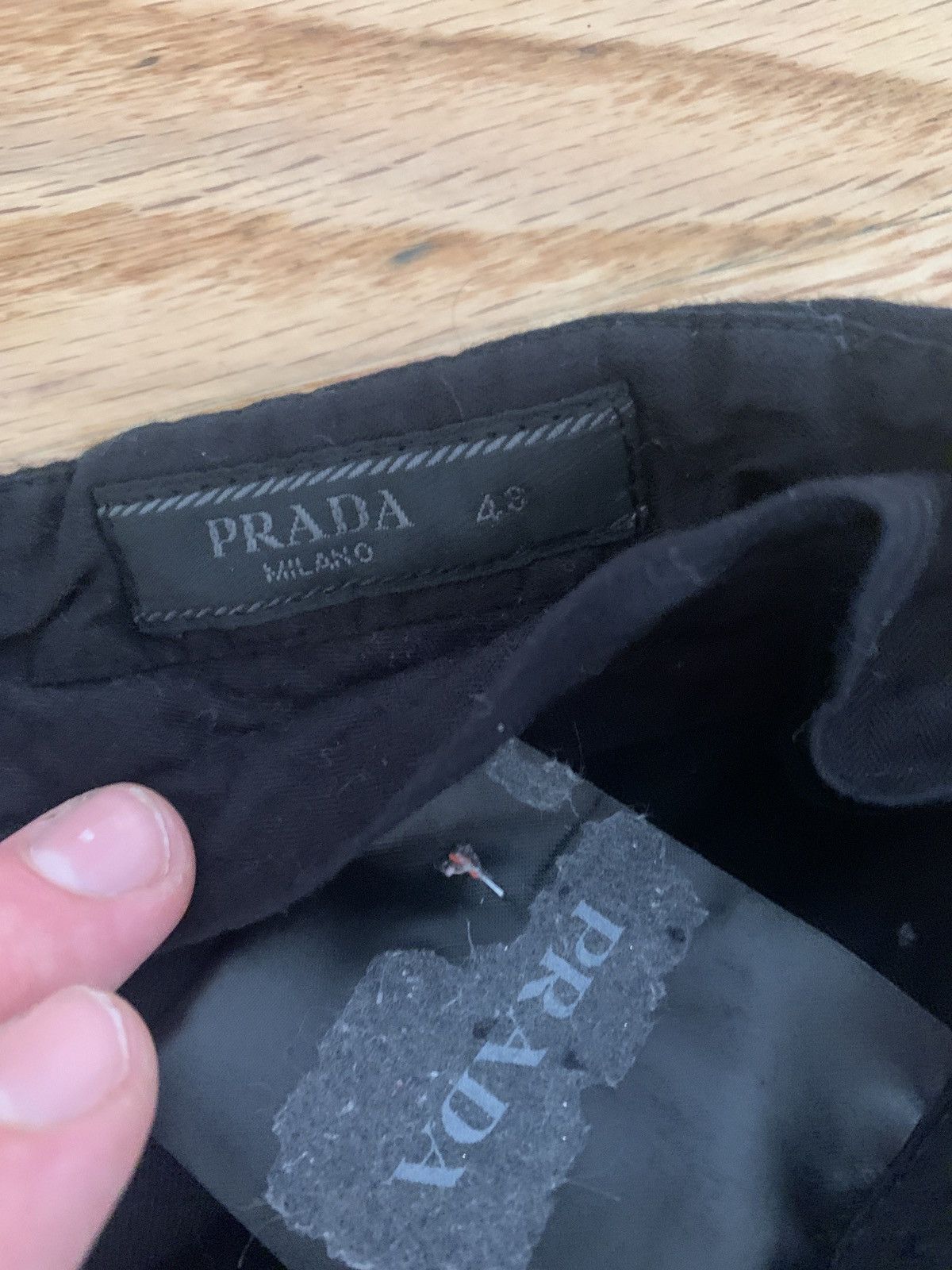 Prada Prada black wool pants Size US 32 / EU 48 - 2 Preview