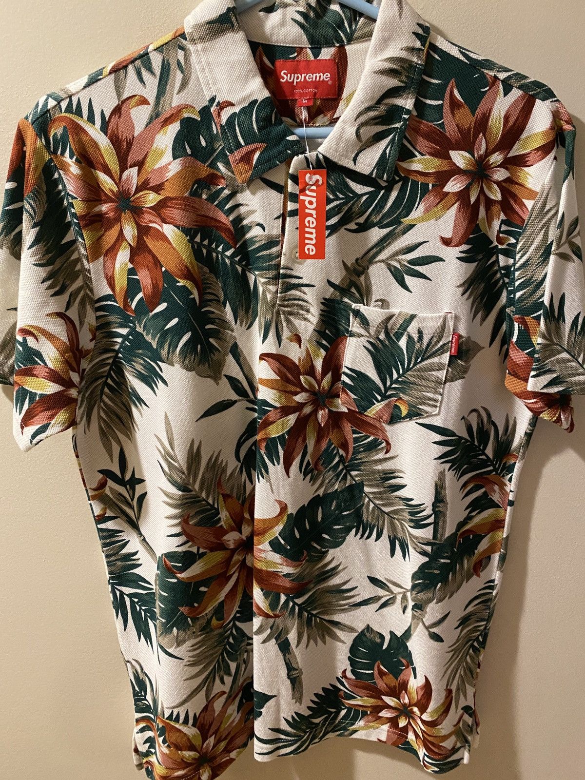 Supreme Floral Polo | Grailed