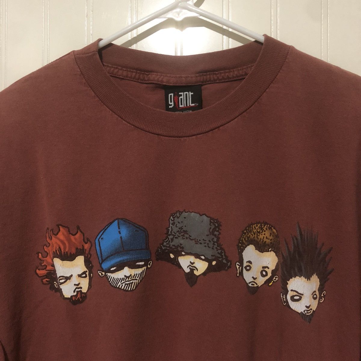 Rap Tees Limp Bizkit 90s T Shirt Tee Duval County RARE Size US L / EU 52-54 / 3 - 3 Thumbnail