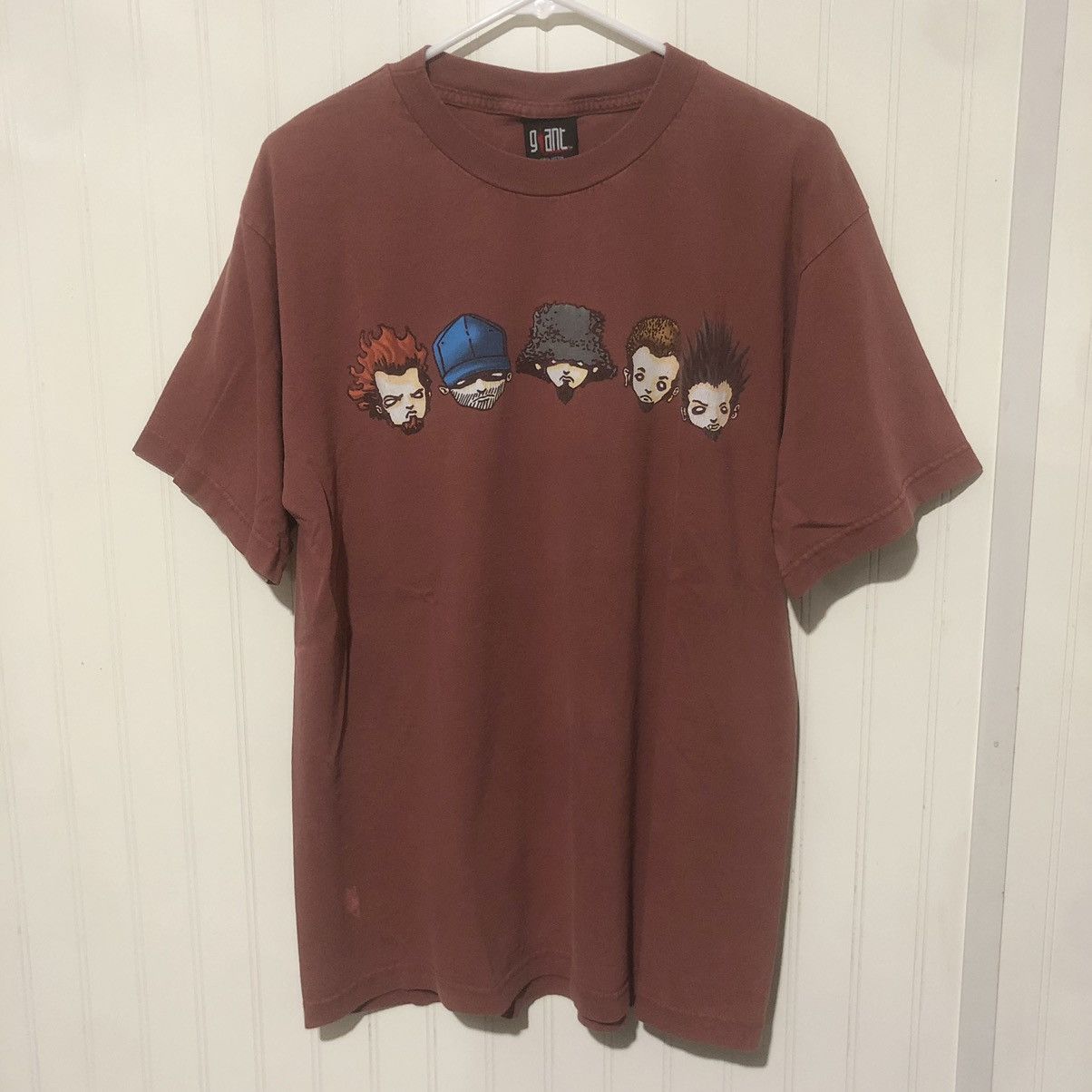 Rap Tees Limp Bizkit 90s T Shirt Tee Duval County RARE Size US L / EU 52-54 / 3 - 2 Thumbnail
