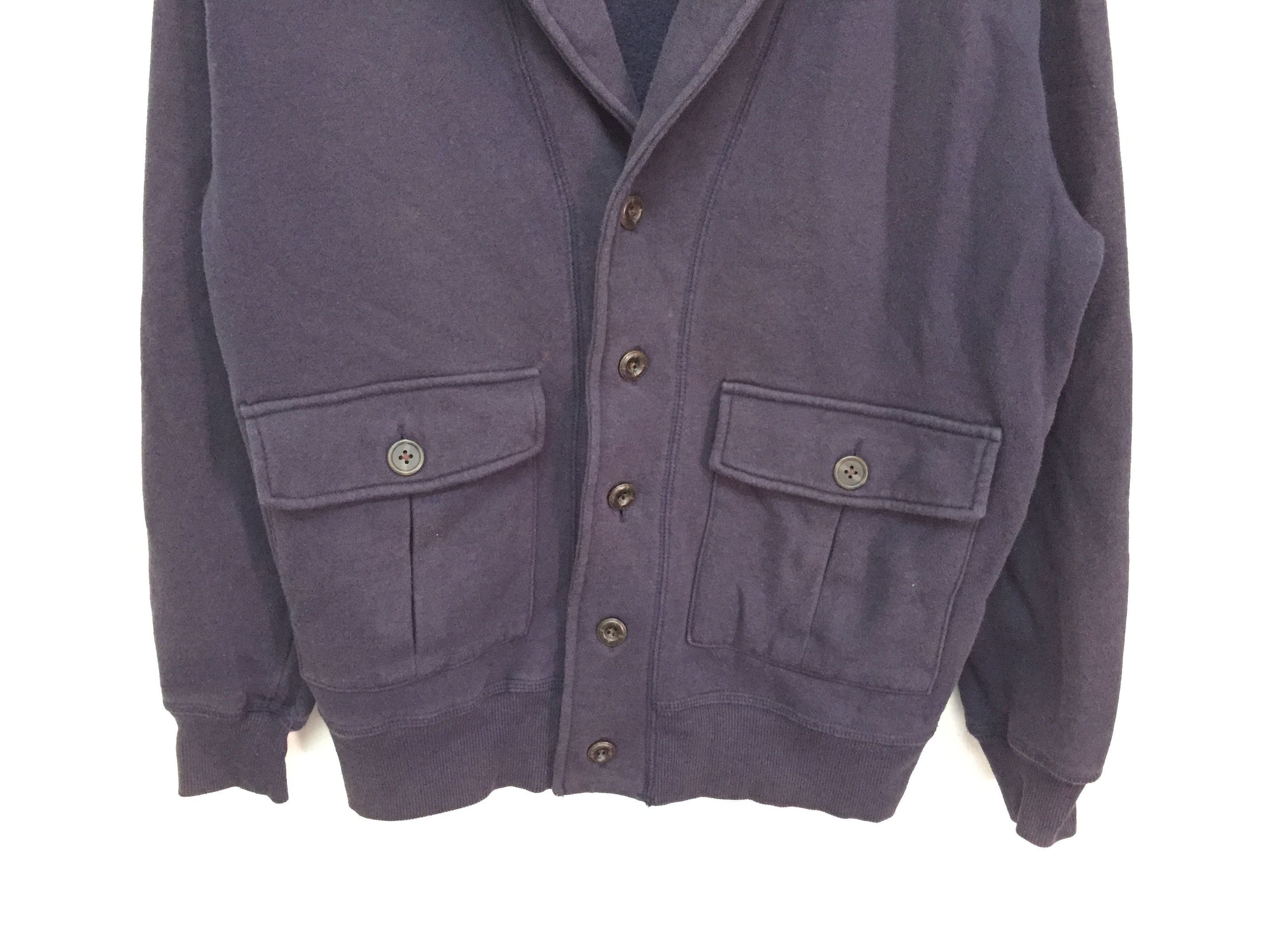 Yohji Yamamoto Bush multibutton sweatshirt Size US S / EU 44-46 / 1 - 6 Thumbnail