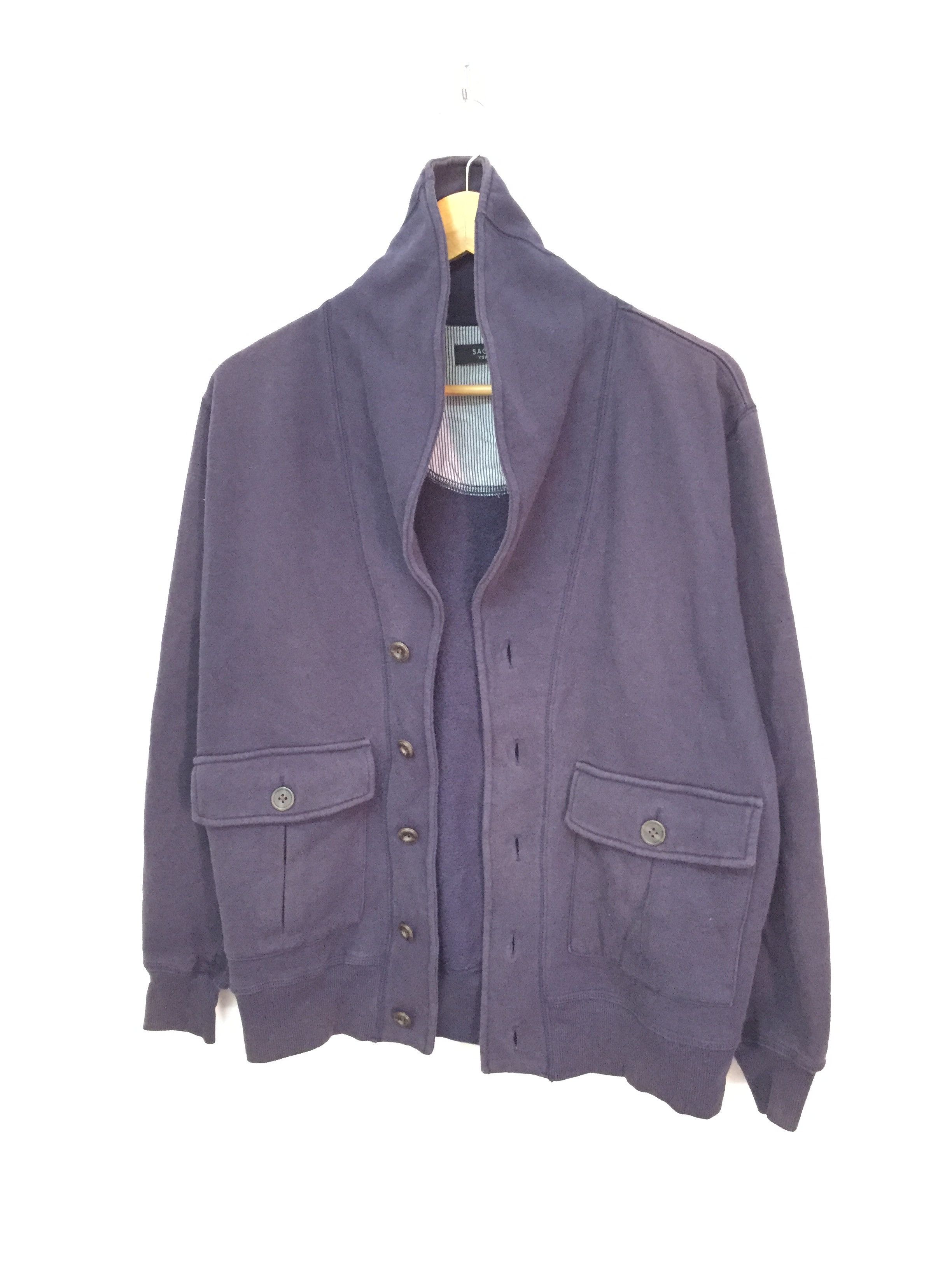 Yohji Yamamoto Bush multibutton sweatshirt Size US S / EU 44-46 / 1 - 2 Thumbnail