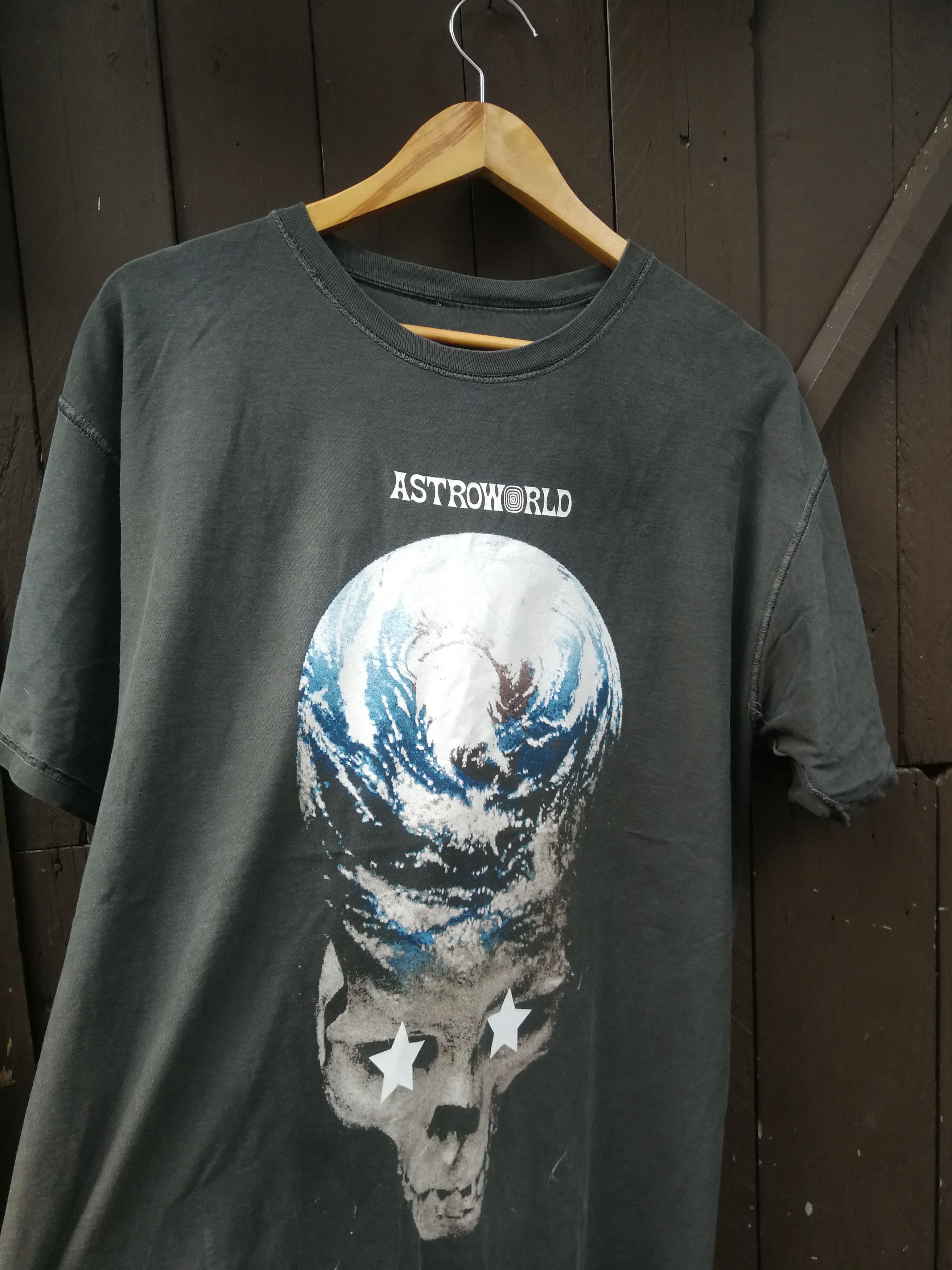 Travis Scott Astro on sale world reversible t-shirt