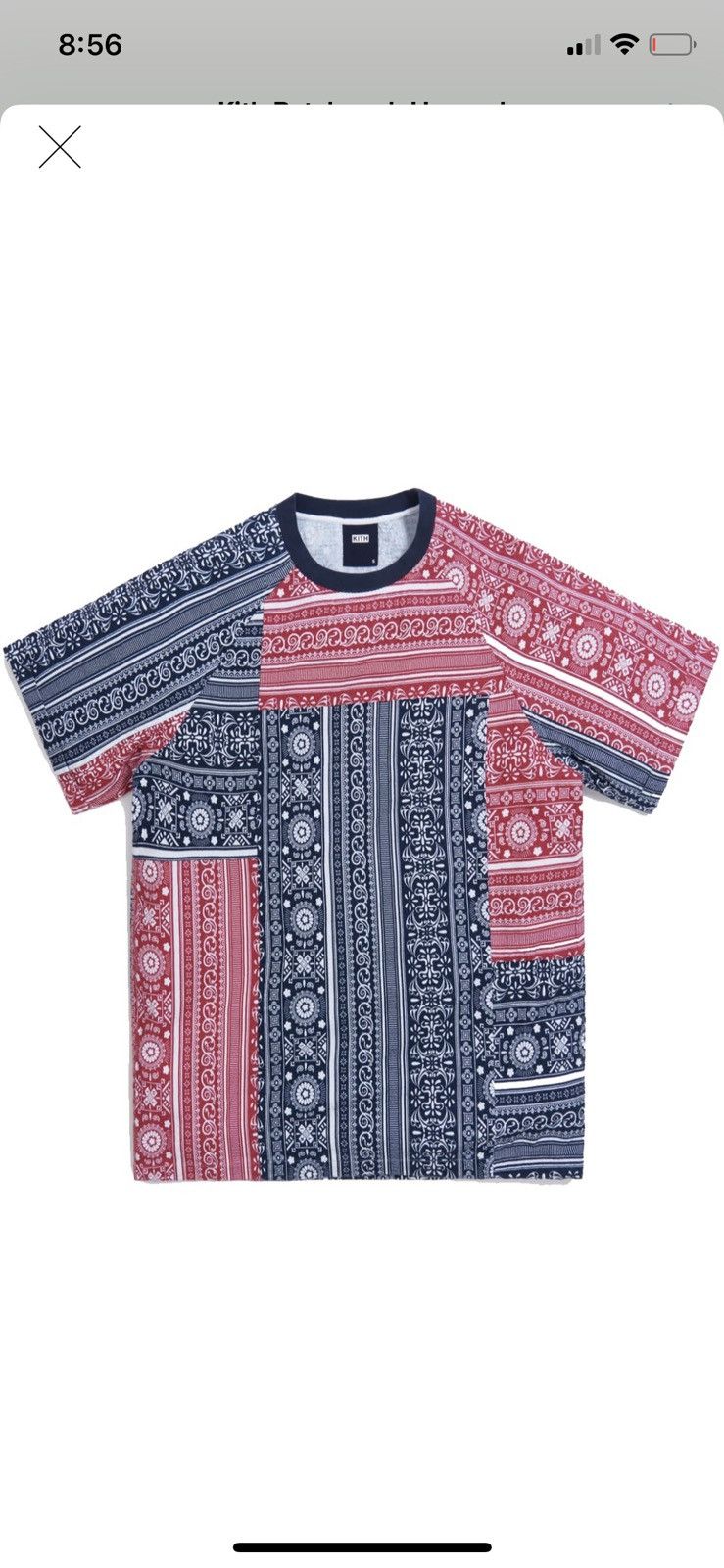 Kith Kith Patchwork Howard Tee | Grailed
